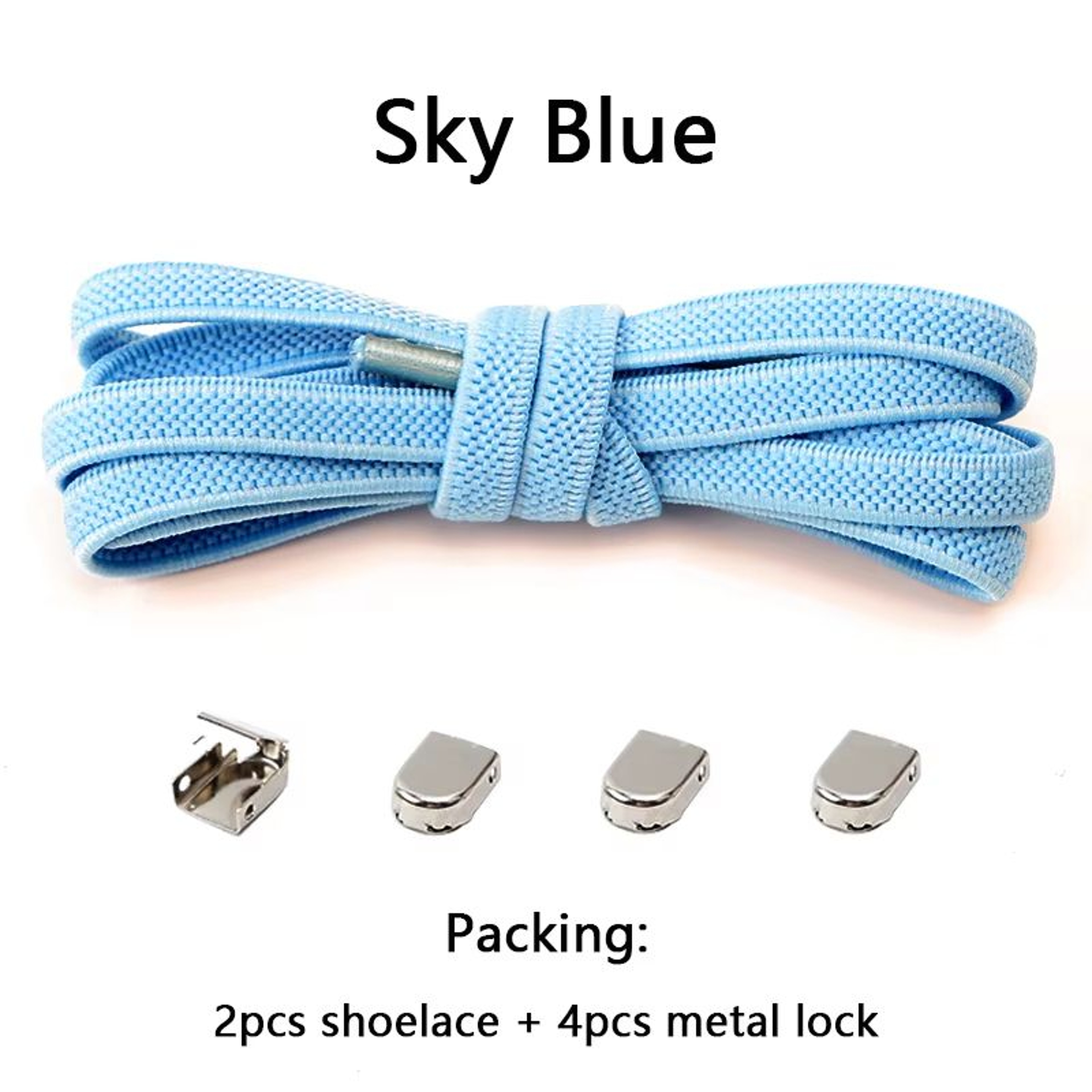 No Tie Elastic Shoe Laces For Sneakers Kids And Adult One Size Fits All 22