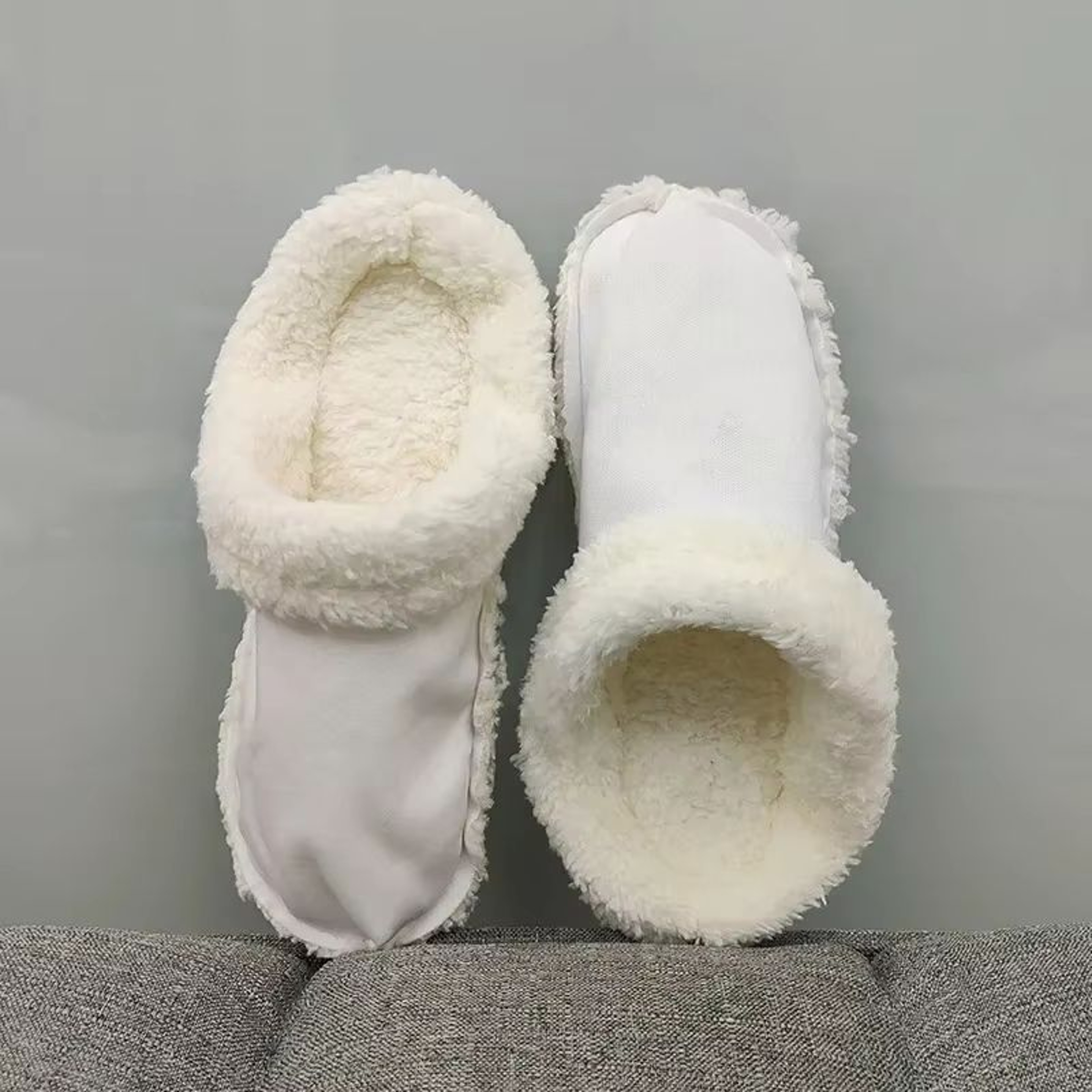 Winter Warm Plush Ankle Sock Shoe Charms And Removable Insole Liners For Men And Women 7