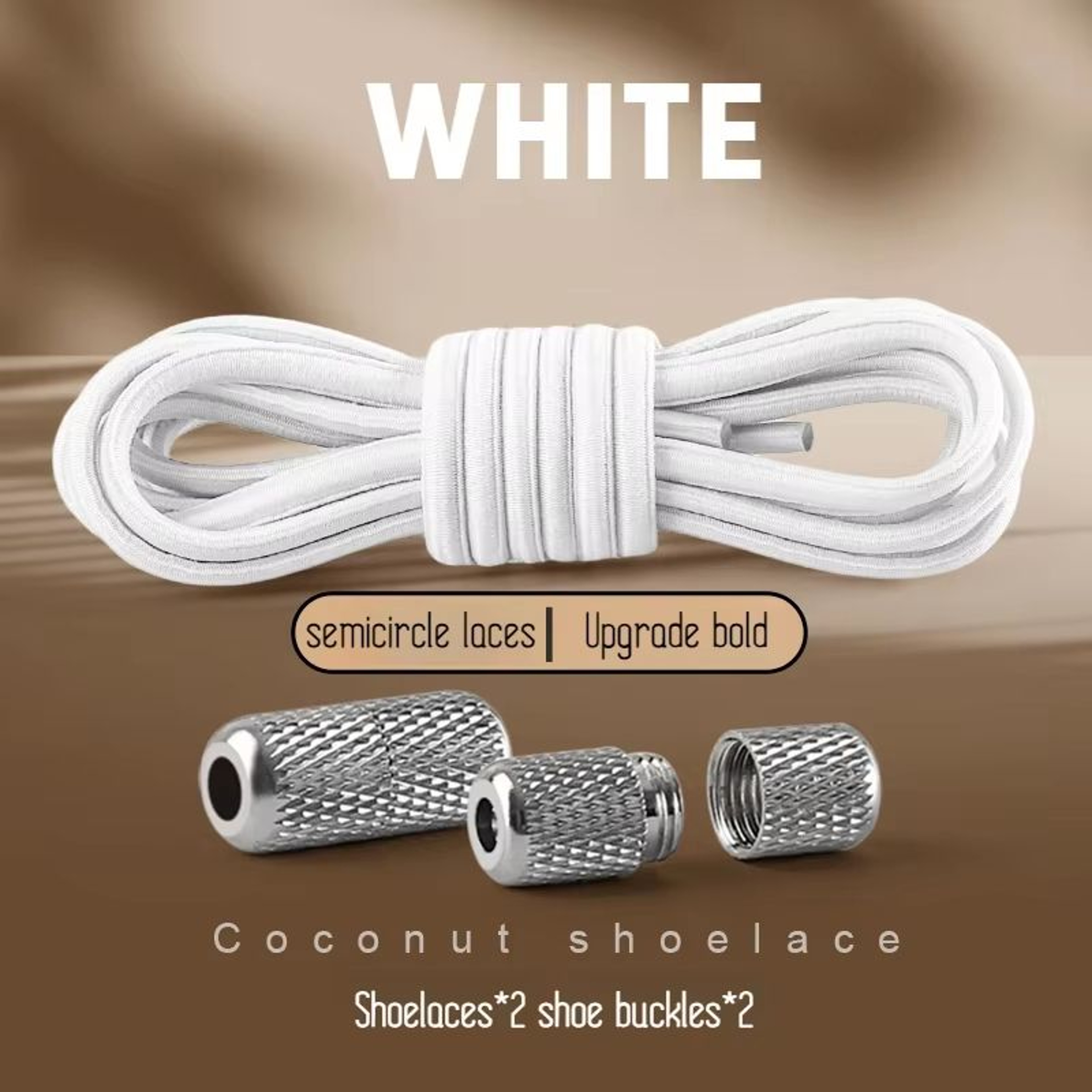 Round Elastic NoTie Shoelaces For Sneakers And Tennis Shoes  Kids And Adult 7