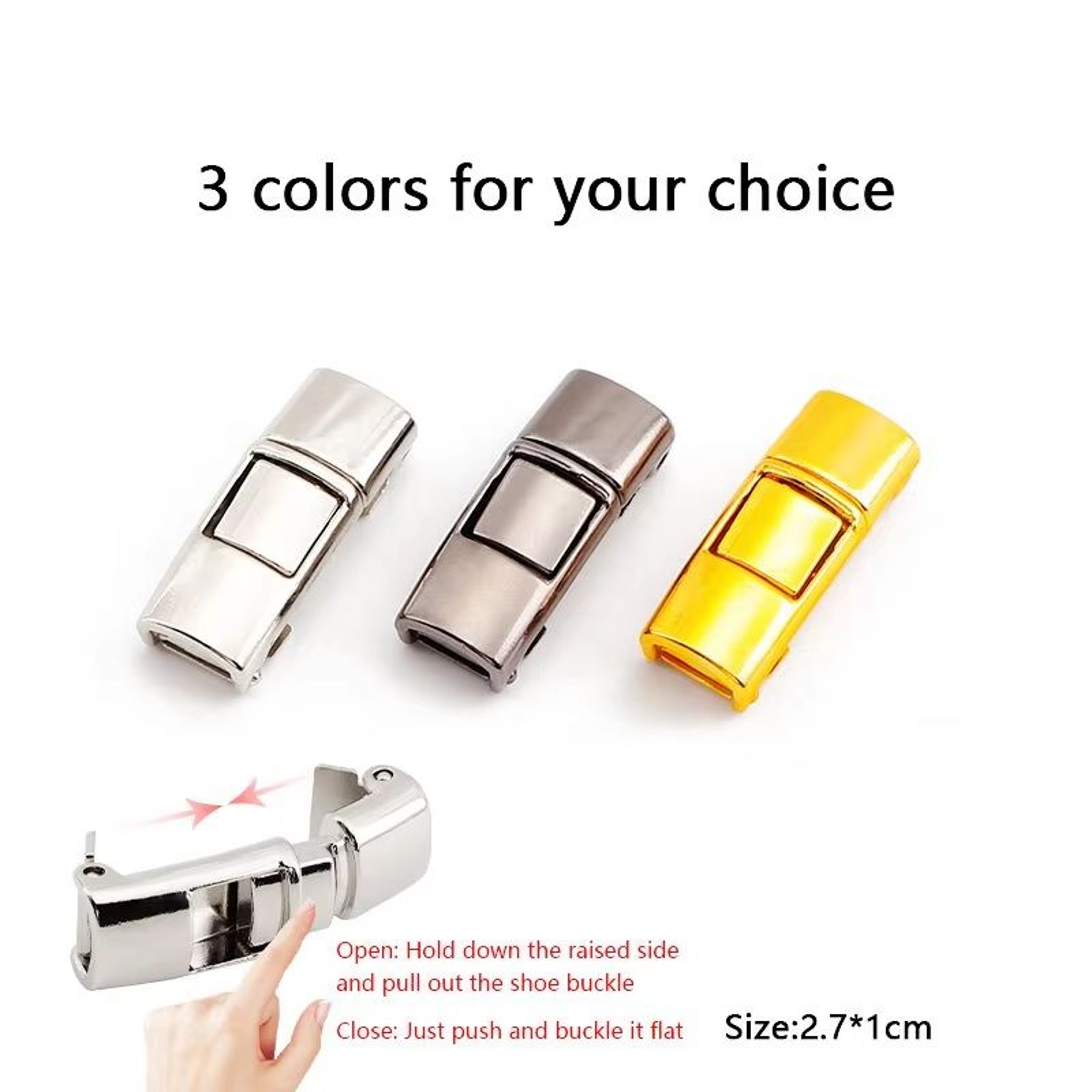 Elastic Press Lock NoTie Shoelaces 031in Wide For Sneakers  Kids And Adults 3
