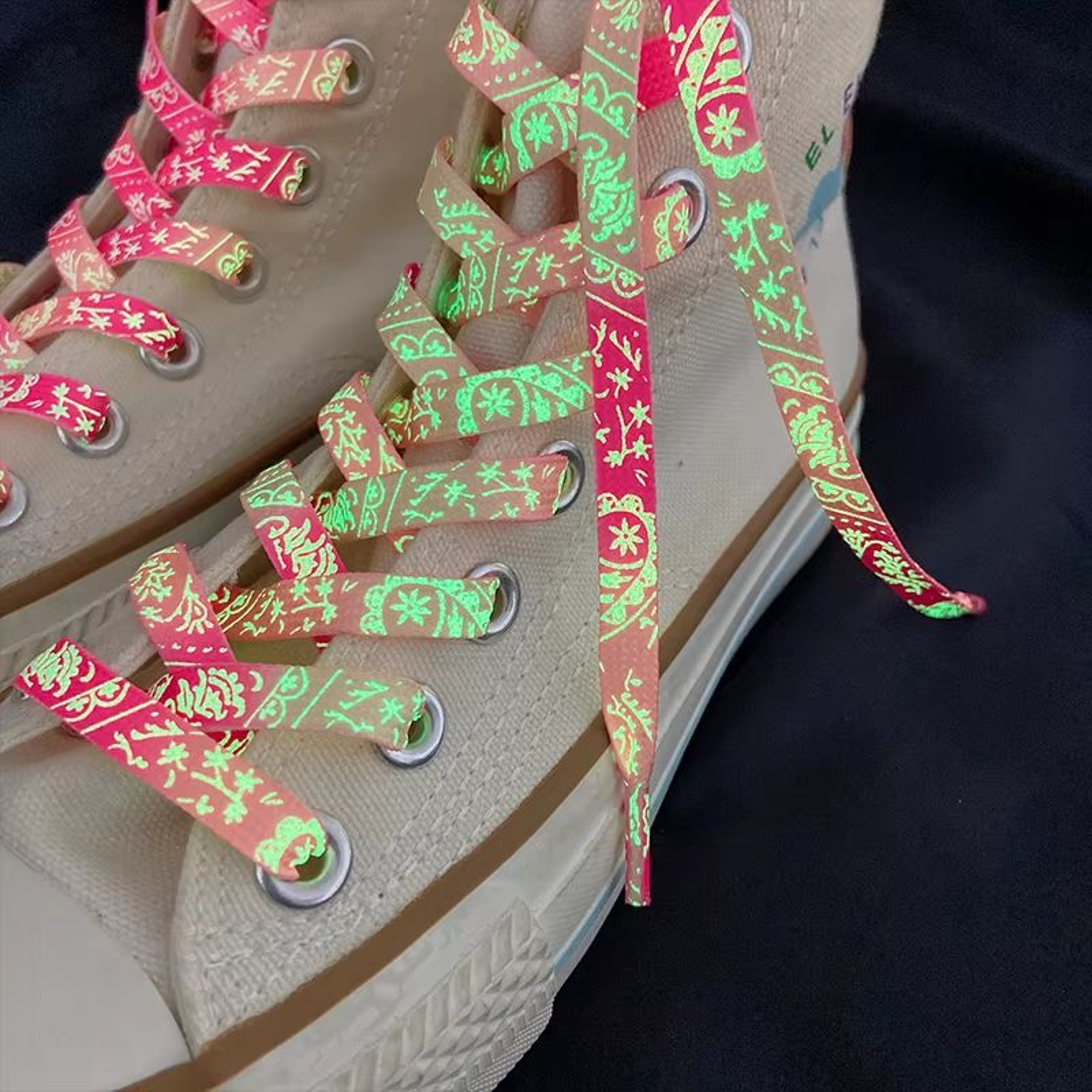 Luminous Flat GlowInTheDark Shoelaces For Sneakers And Boots 3