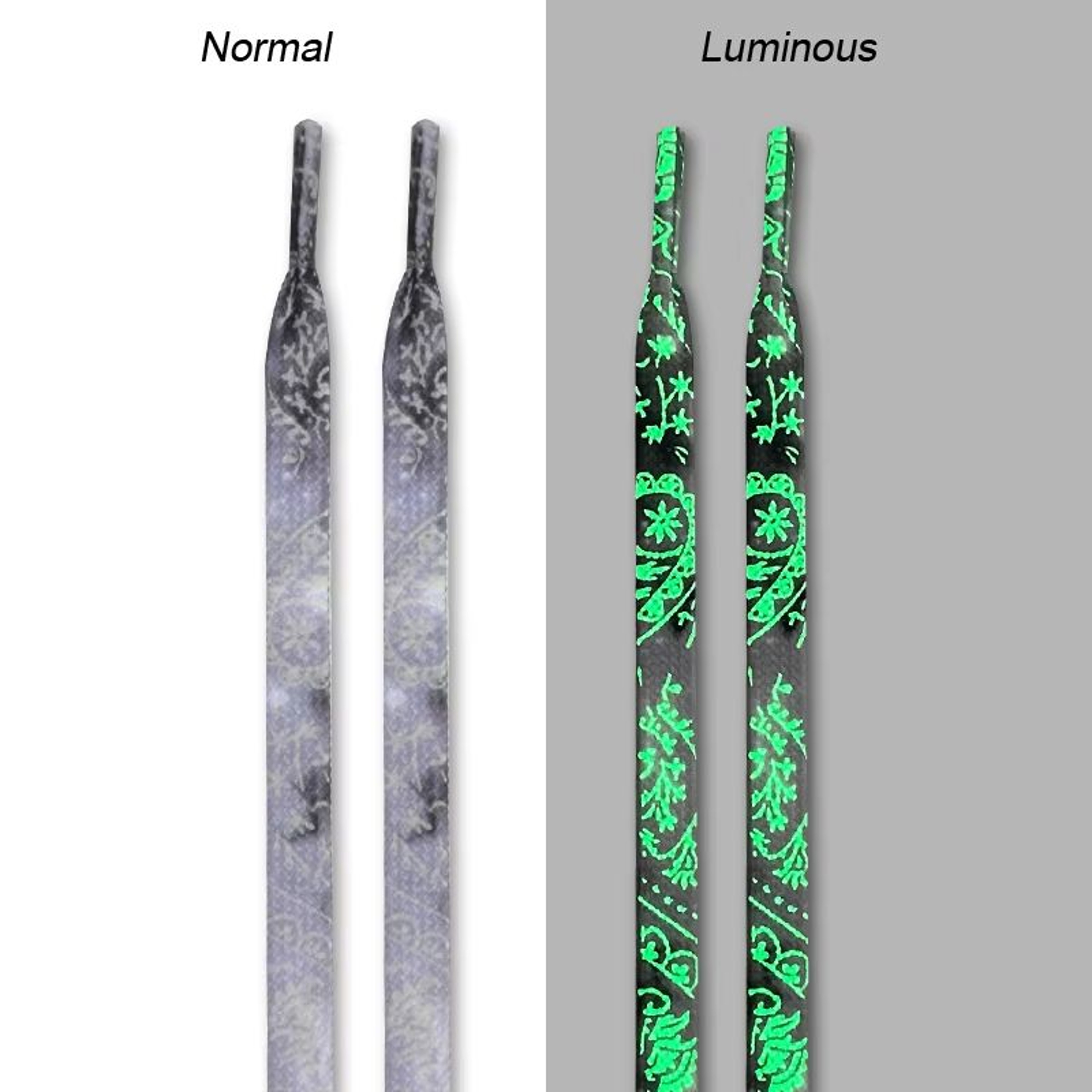 Luminous Flat GlowInTheDark Shoelaces For Sneakers And Boots 6