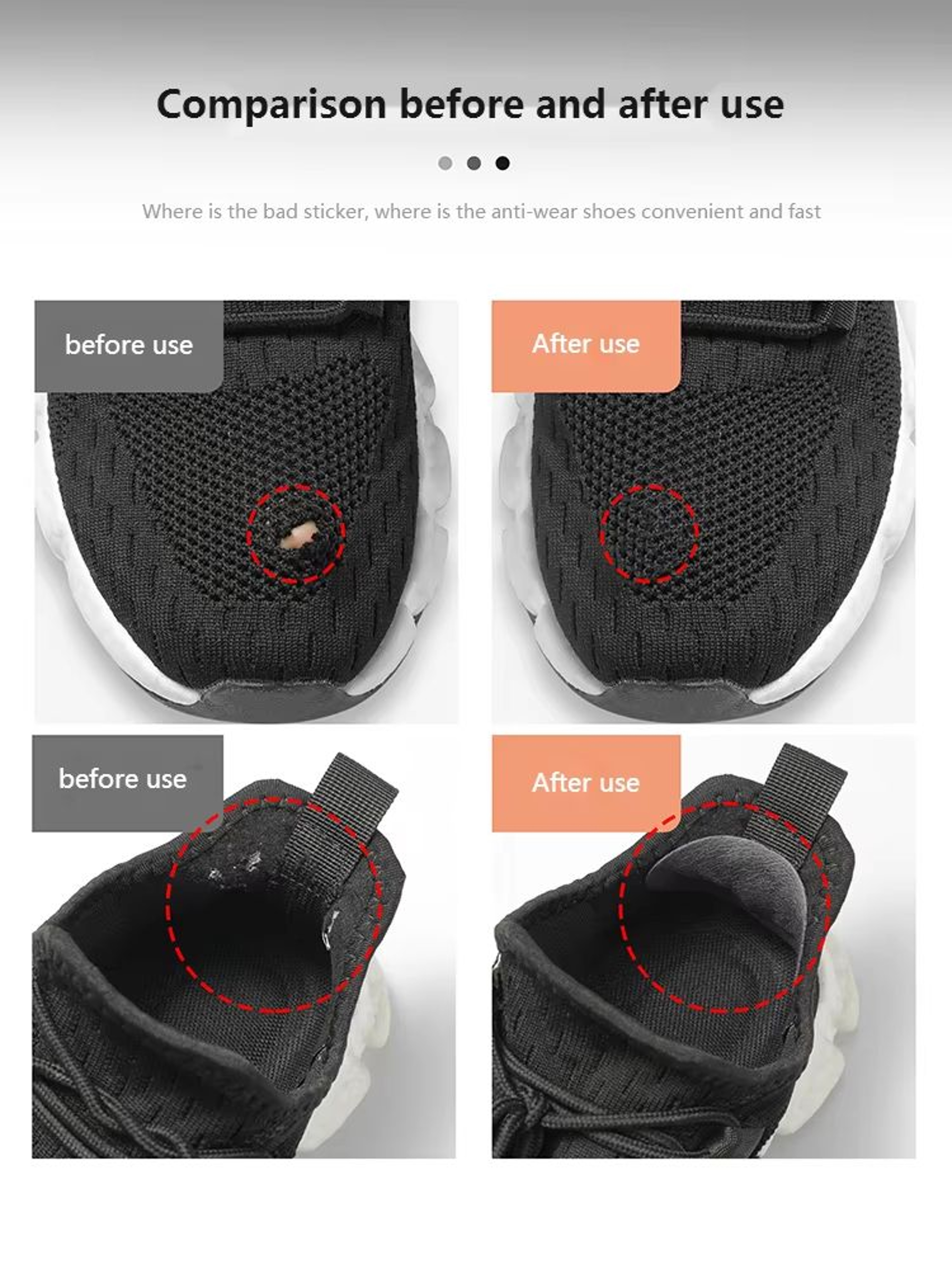 Durable SelfAdhesive Shoe Repair Heel Patch Protector 4