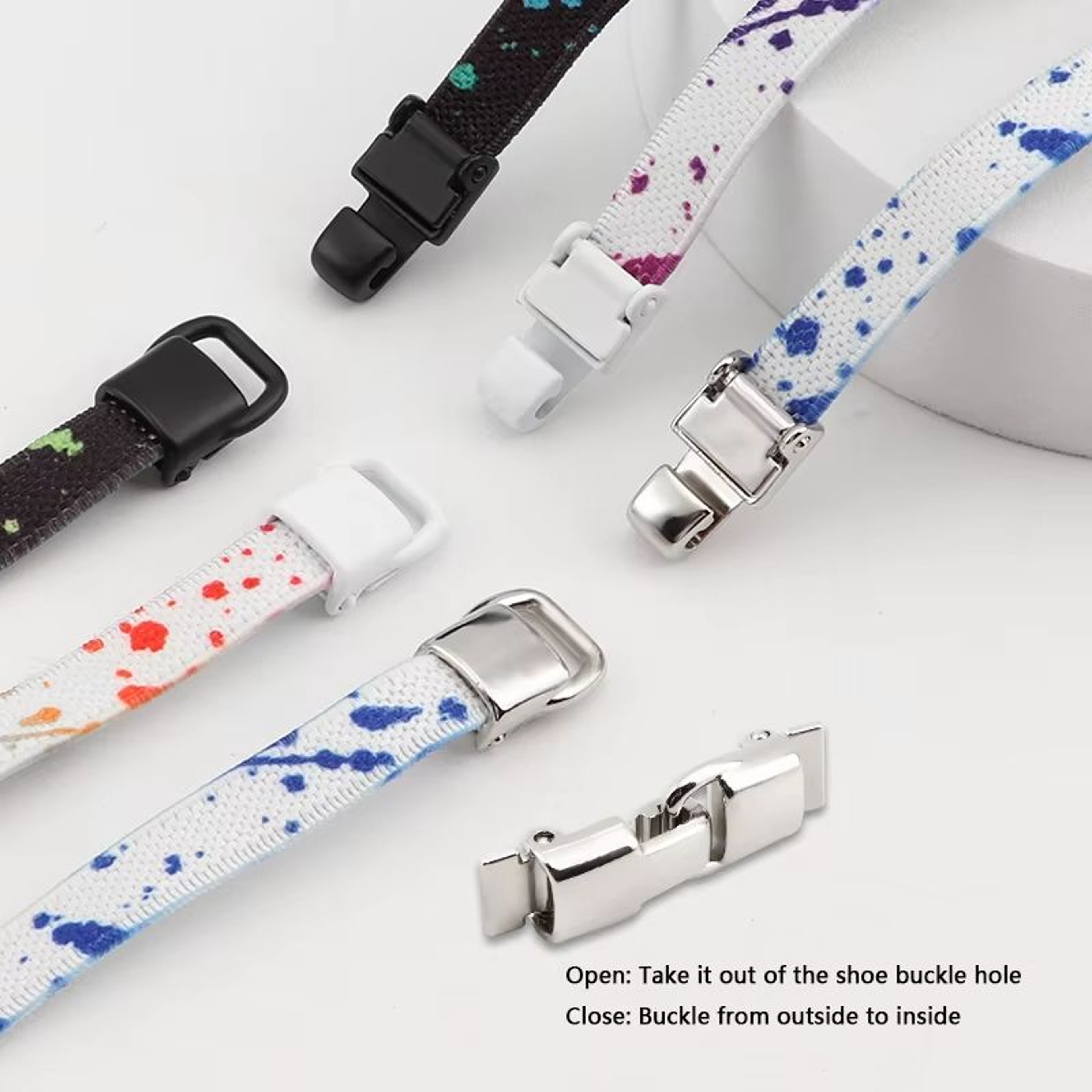 Effortless NoTie Elastic Shoelaces For All Ages Sneakers 4