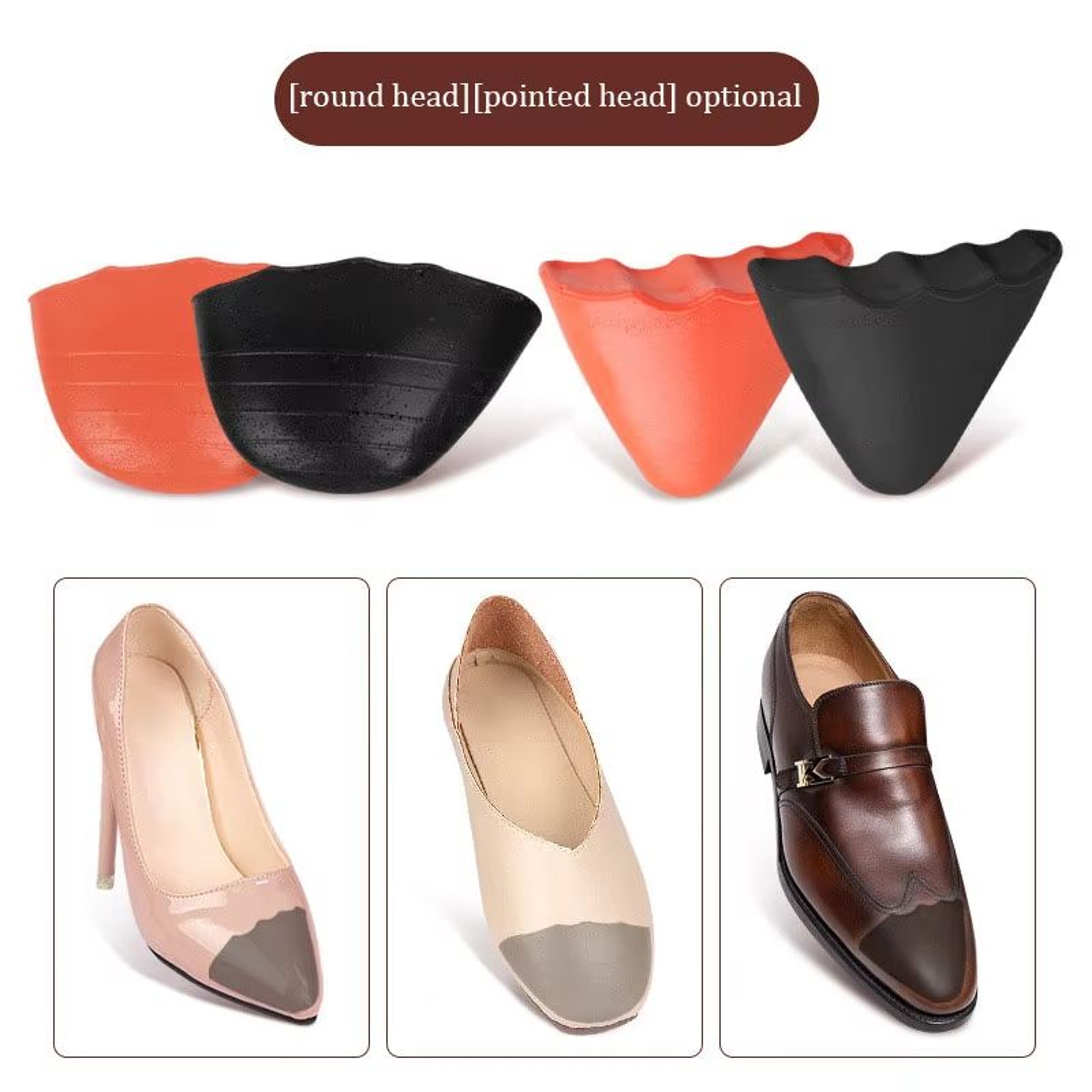 Soft PU Foam Toe Plug Insoles For Pain Relief In Heels And Shoes 4