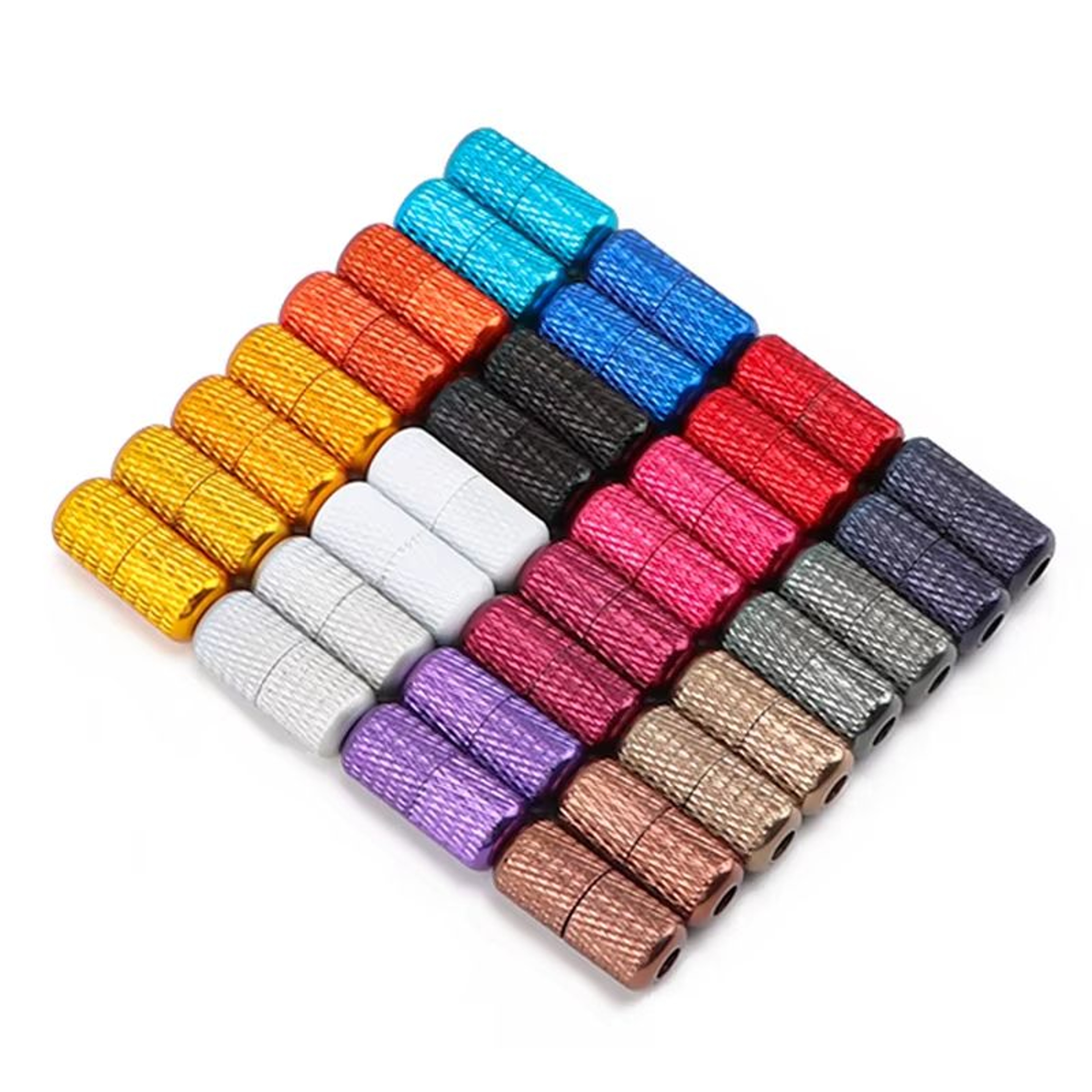 Round NoTie Elastic Shoelaces With Metal Lock For Sneakers 3