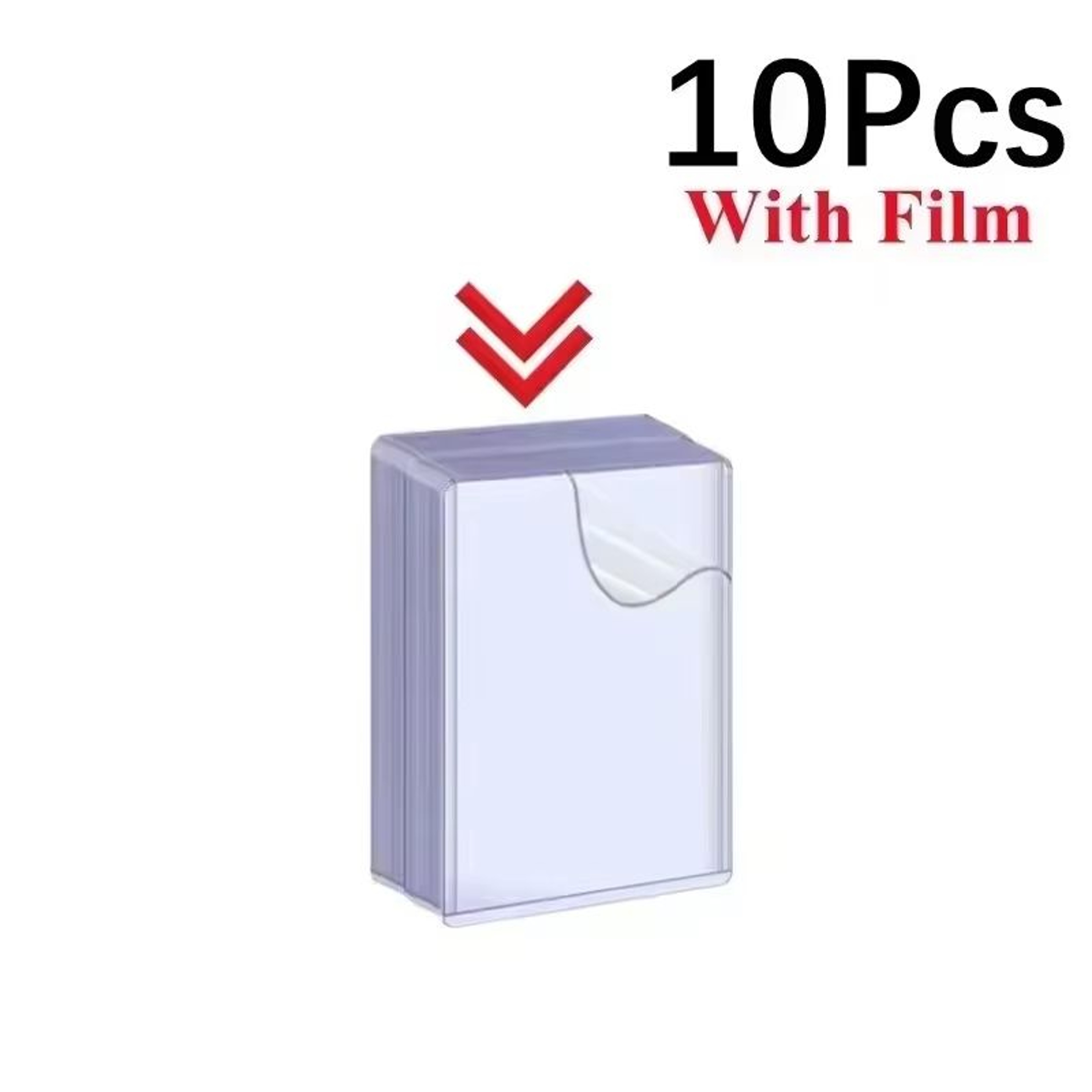 Transparent Korean KPop Card Sleeves With Protective Film 35 PT 9