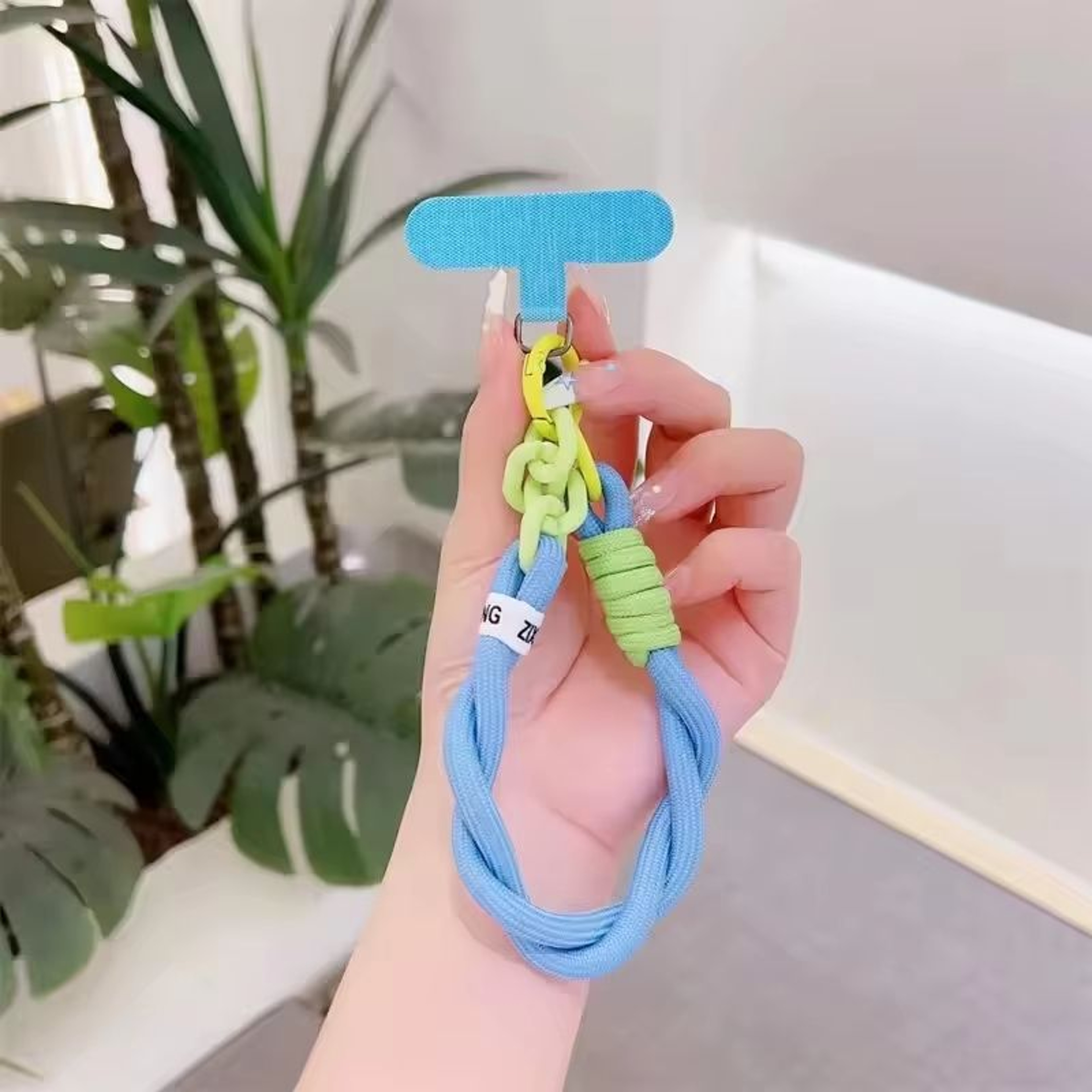 Handwoven Adjustable Universal Mobile Phone Lanyard Wrist Strap  Outdoor AntiDrop Safety Rope 9