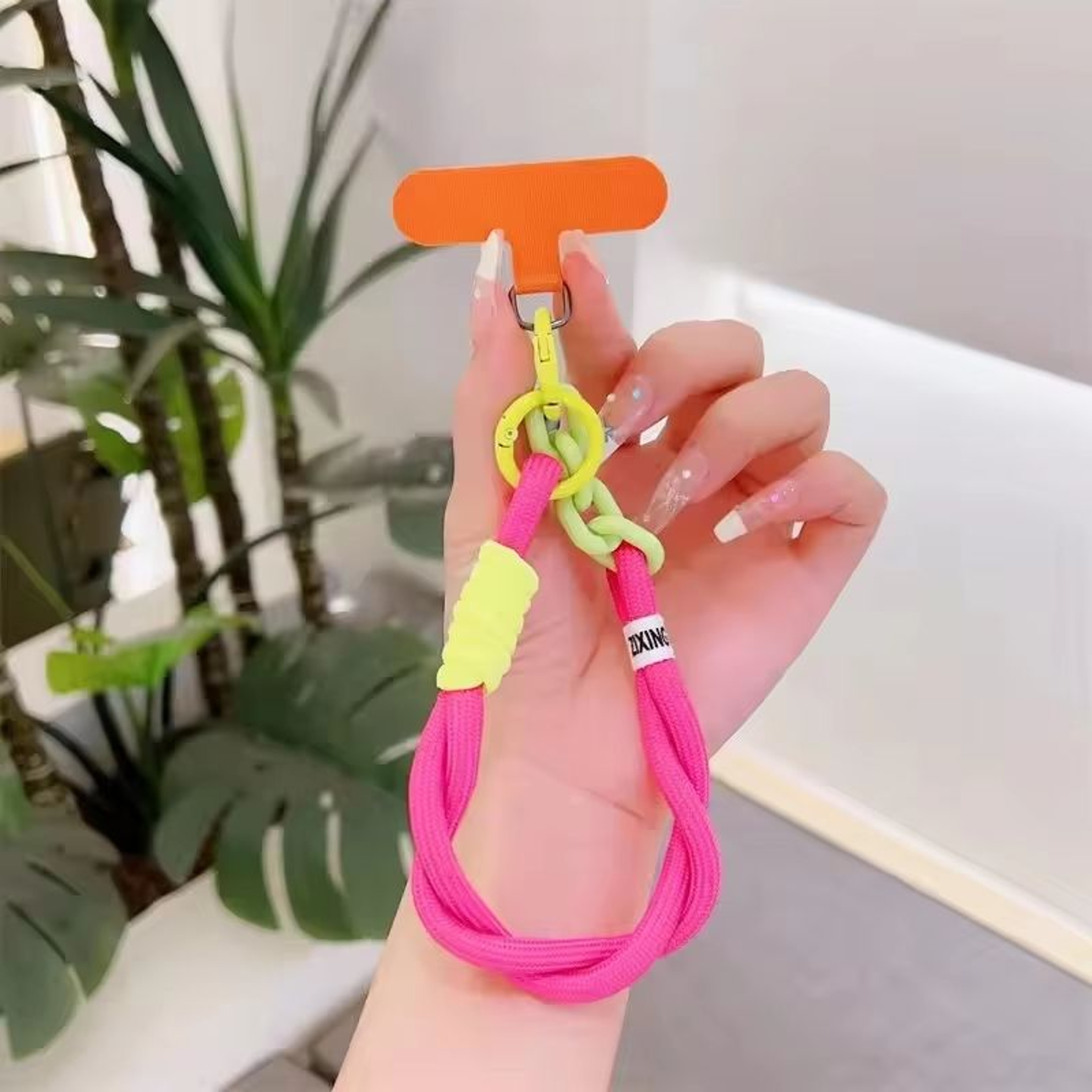 Handwoven Adjustable Universal Mobile Phone Lanyard Wrist Strap  Outdoor AntiDrop Safety Rope 11