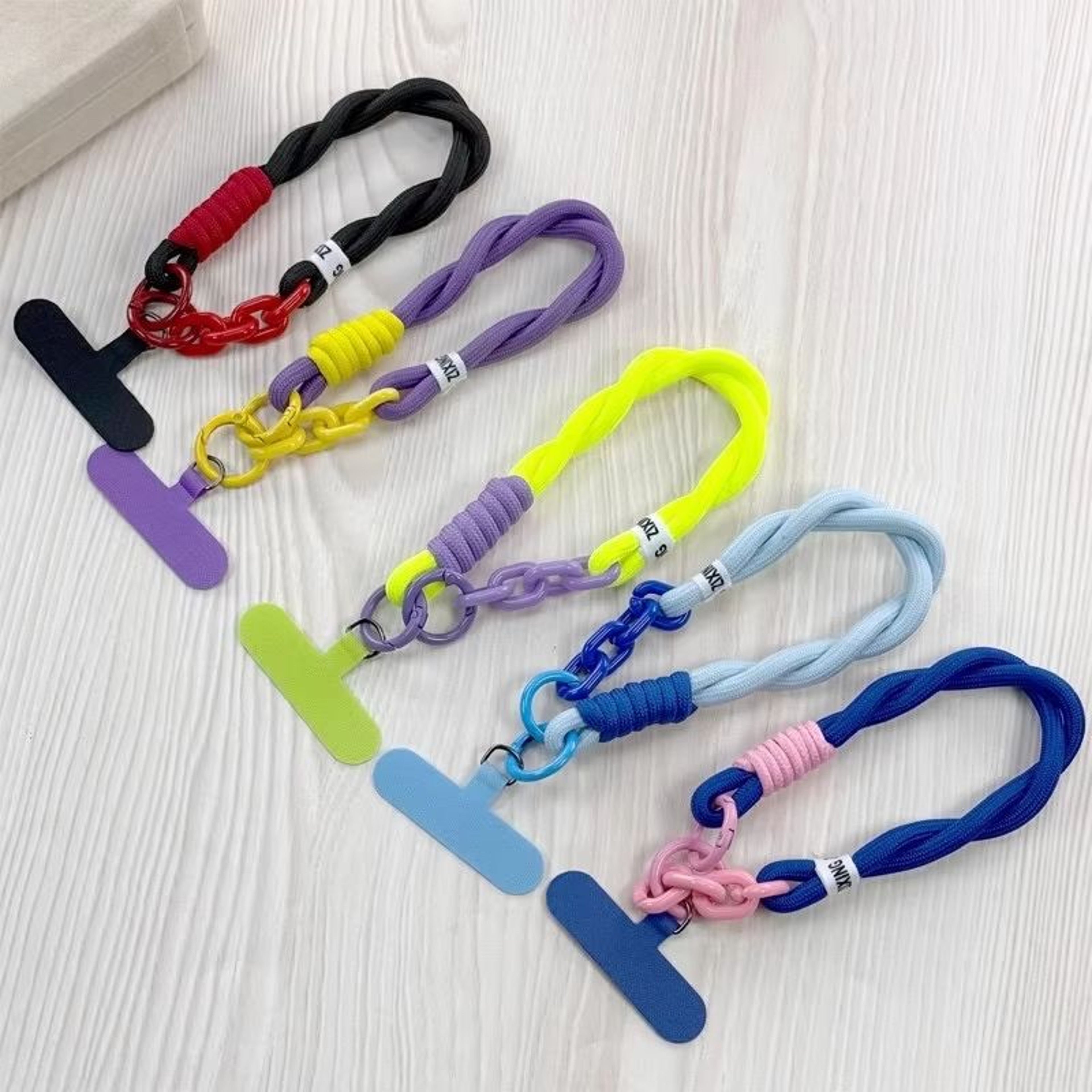 Handwoven Adjustable Universal Mobile Phone Lanyard Wrist Strap  Outdoor AntiDrop Safety Rope 3