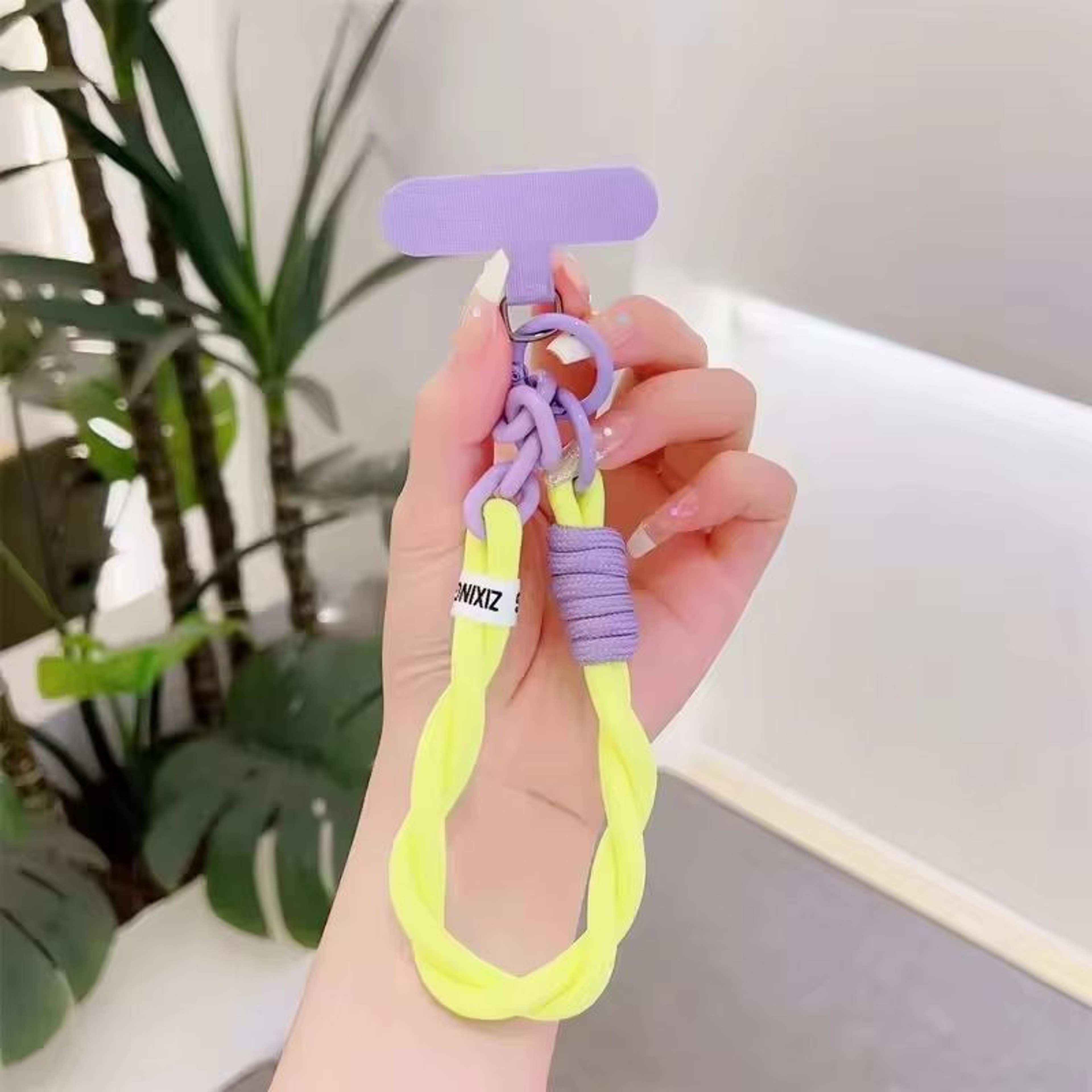 Handwoven Adjustable Universal Mobile Phone Lanyard Wrist Strap  Outdoor AntiDrop Safety Rope 14