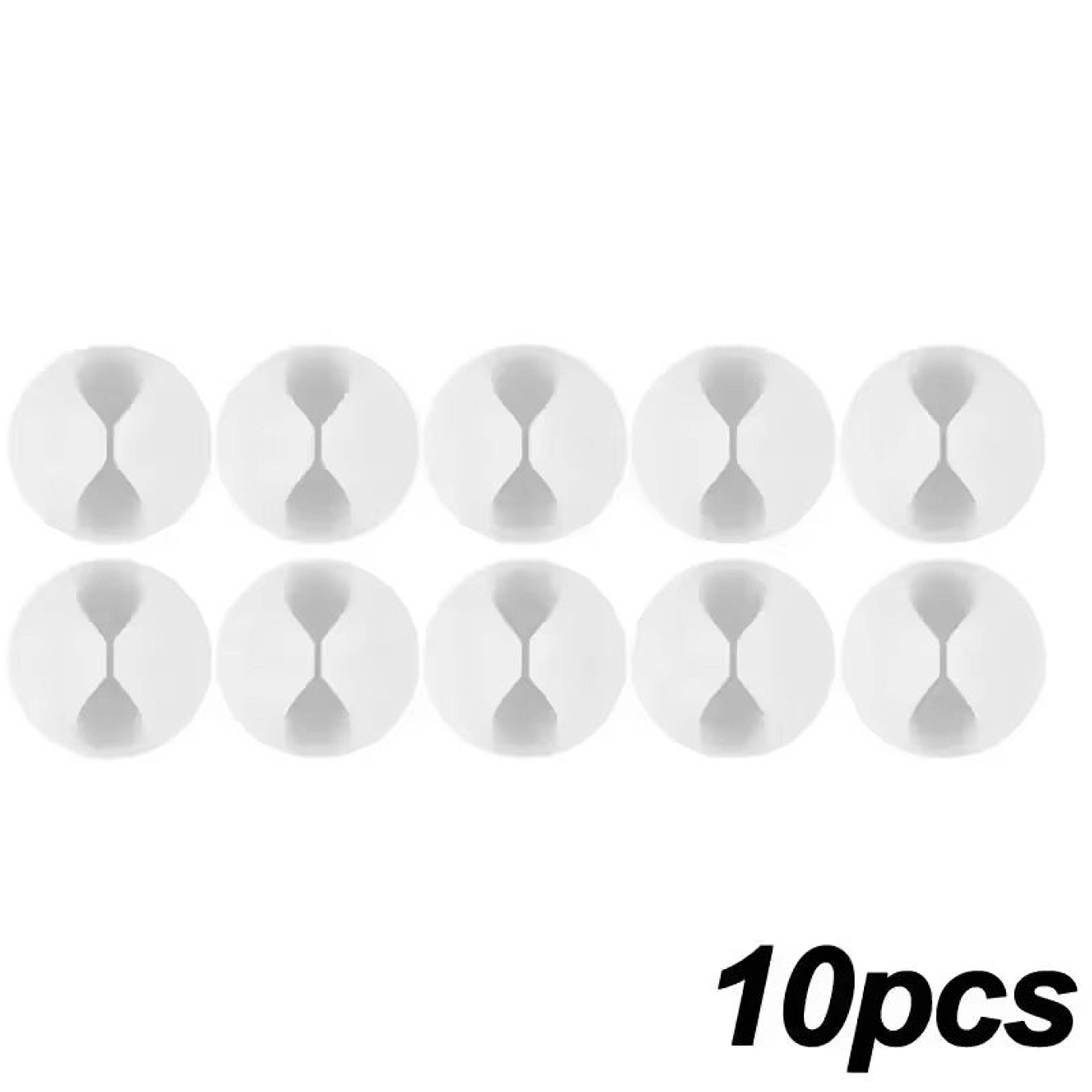 Adhesive Desktop Cable Clips For Wire Management And Charger Organization 10