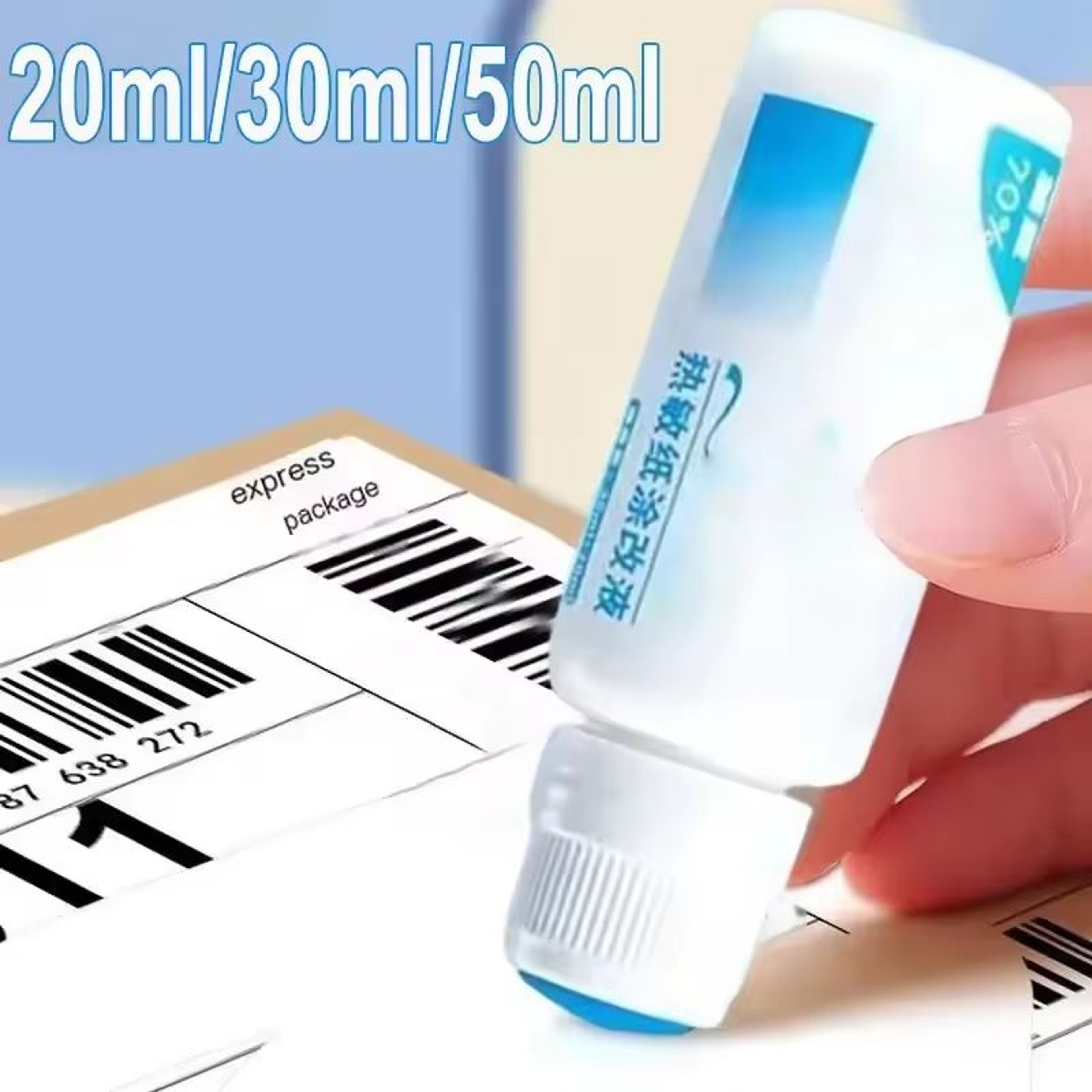 Portable Thermal Paper Privacy Protection  FastDrying Correction Fluid 2