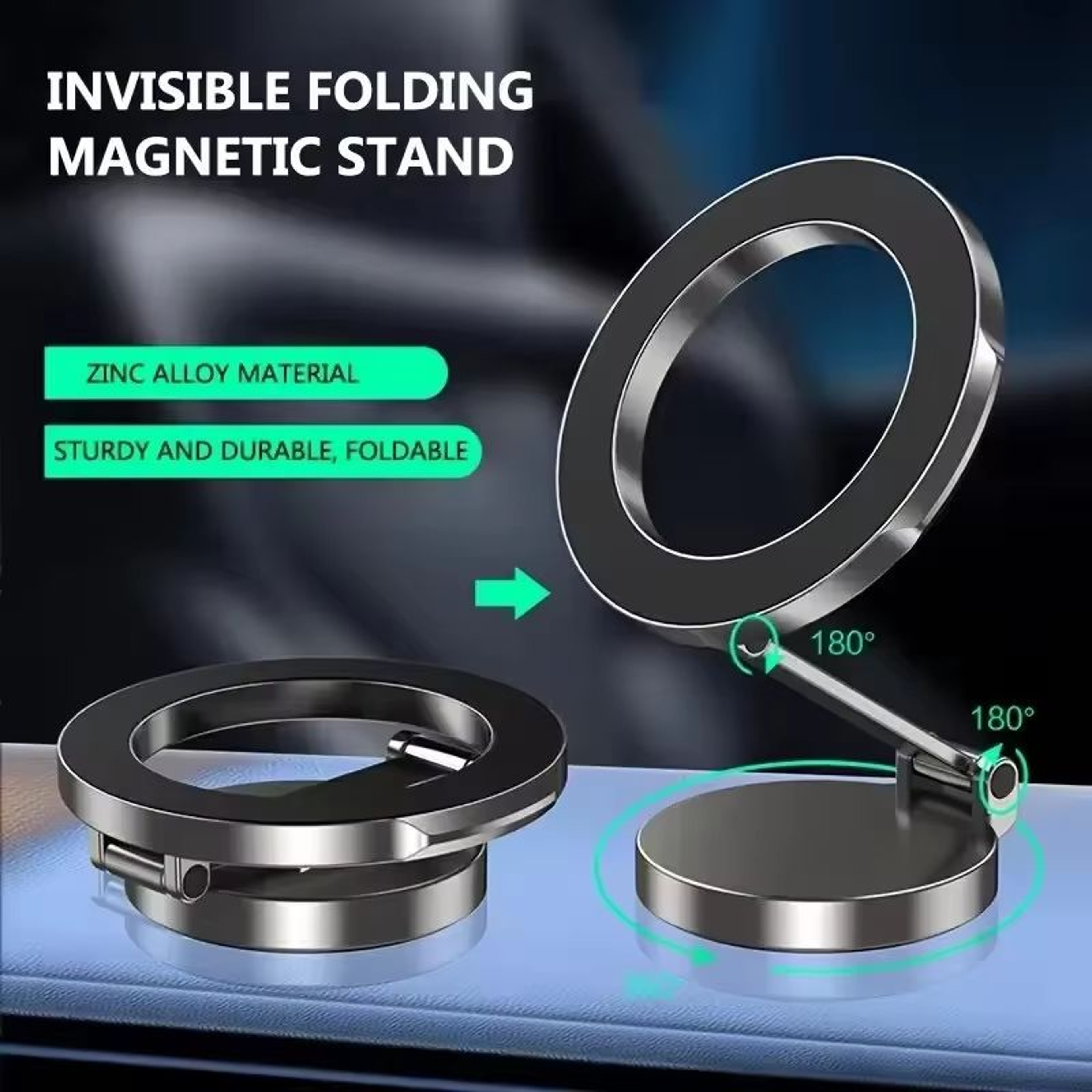 Magnetic MagSafe Car Phone Holder Mount For Vehicles 0