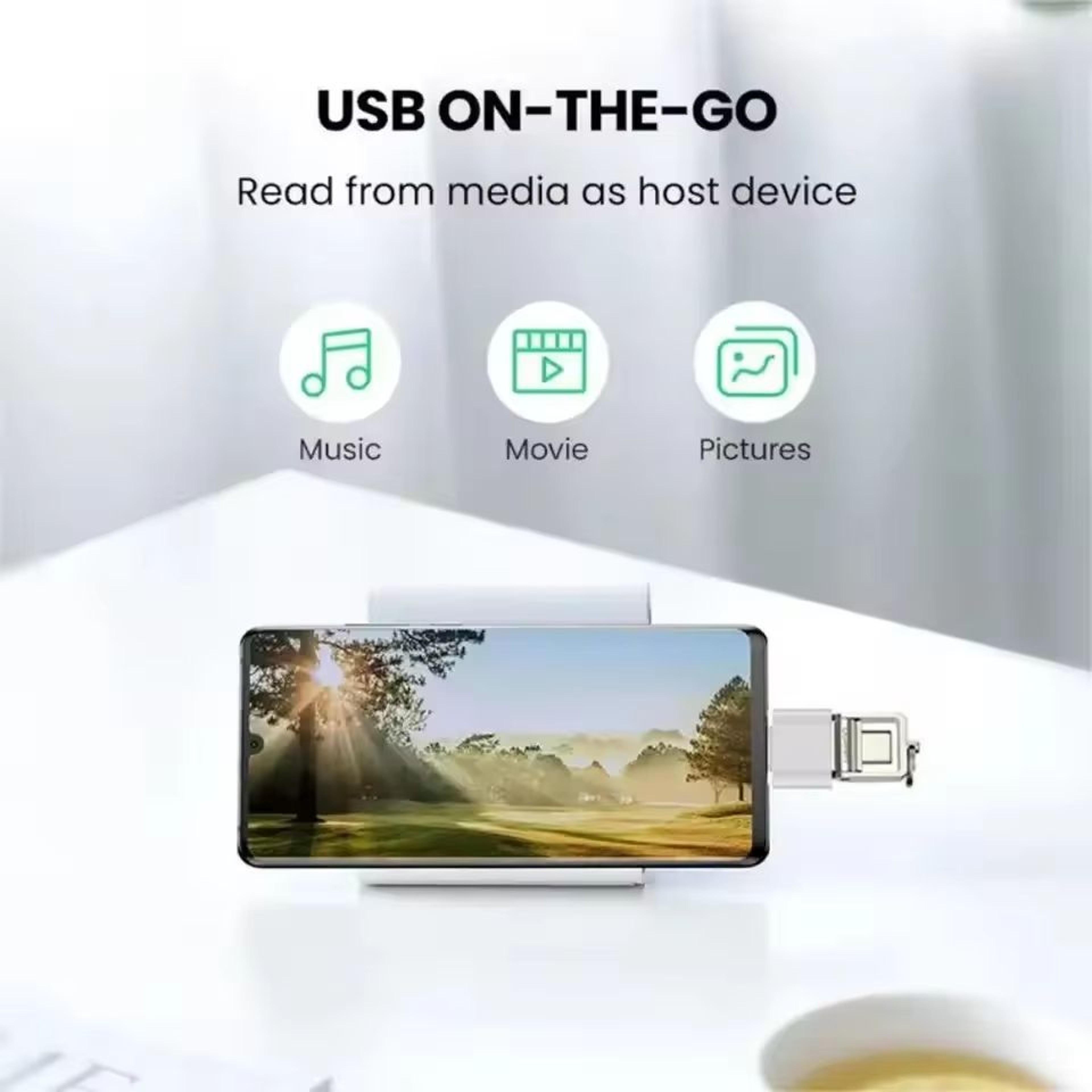 Mini USBC To USBA 30 OTG Adapter Connector For TypeC Devices 3