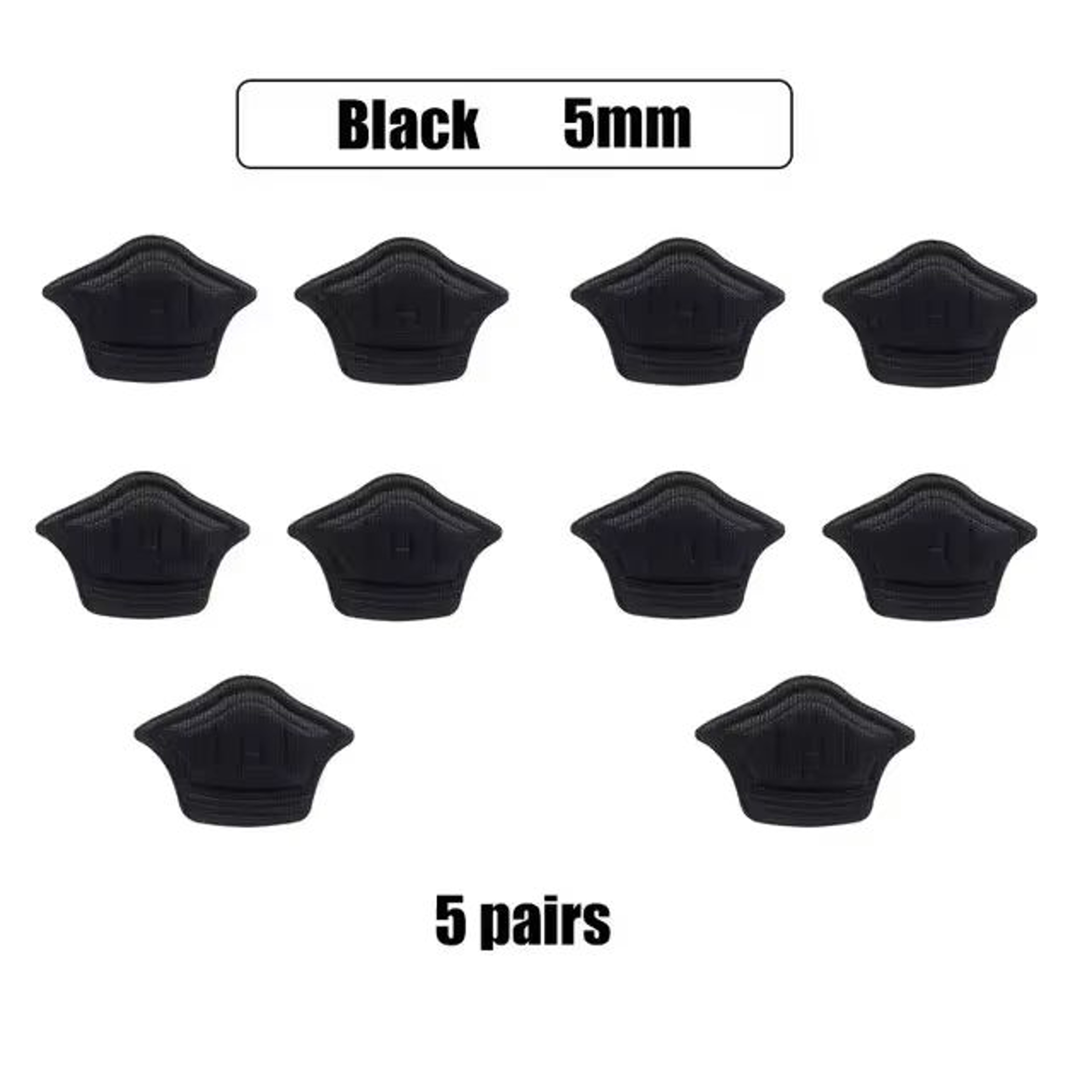 Adjustable Heel Cushion Pads 5 Pair  10 Pieces Insoles Patch For Sport Shoes 15