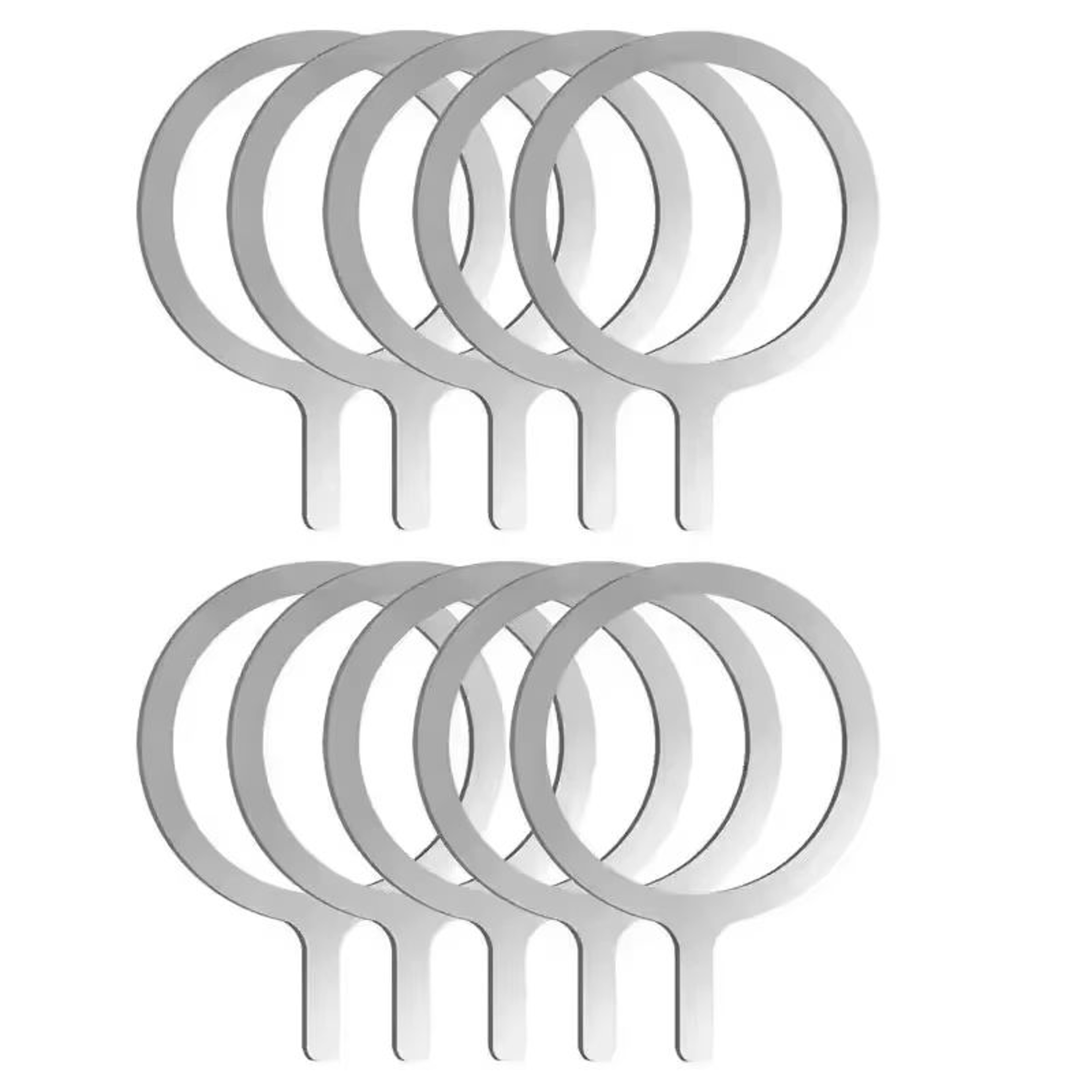 Thin Magnetic Metal Plate Ring For MagSafe  Universal Wireless Charging 21