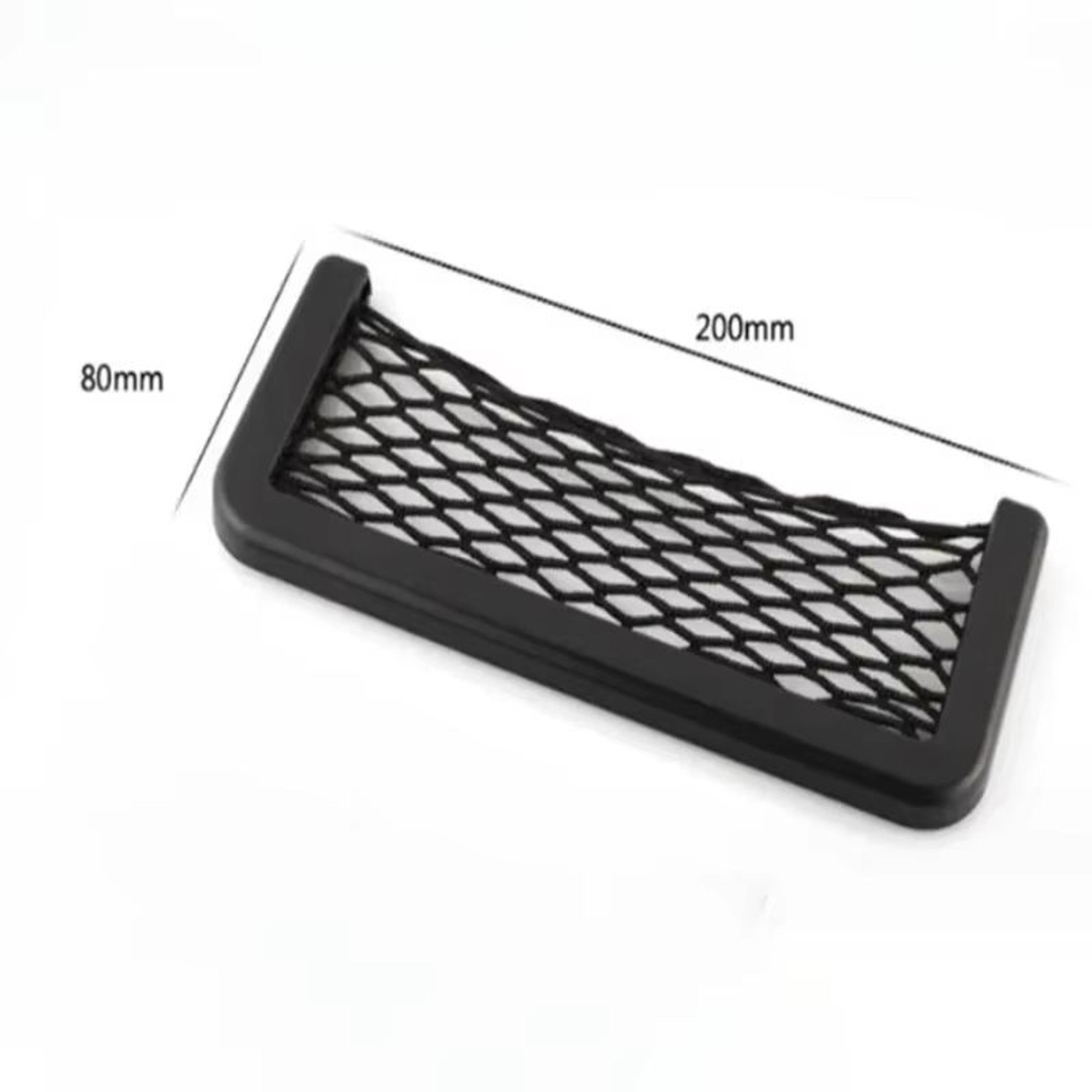 Car Seat Mesh Storage Pocket Elastic Flexible Sundries Net Organizer For Interior Storage 6