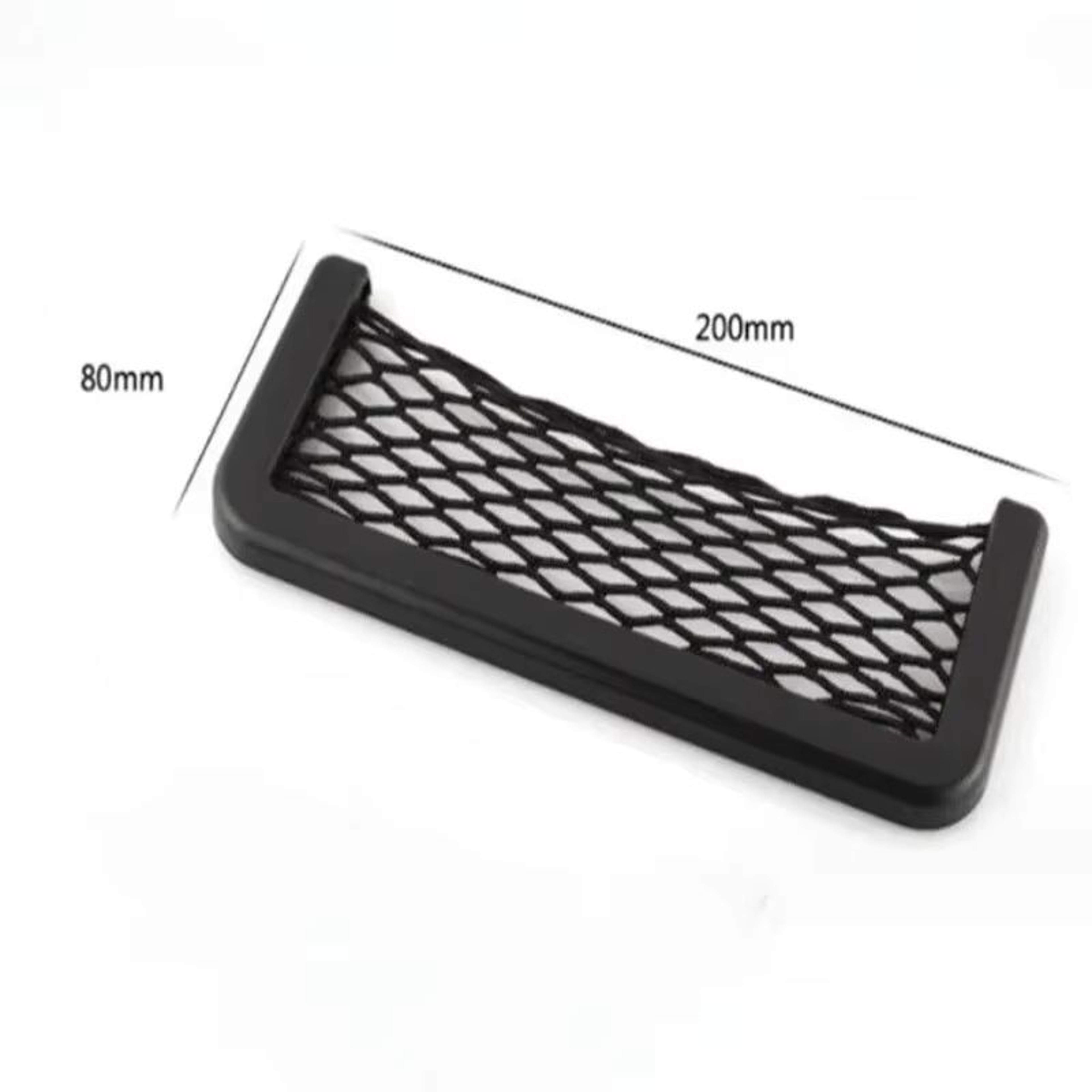 Car Seat Mesh Storage Pocket Elastic Flexible Sundries Net Organizer For Interior Storage 8