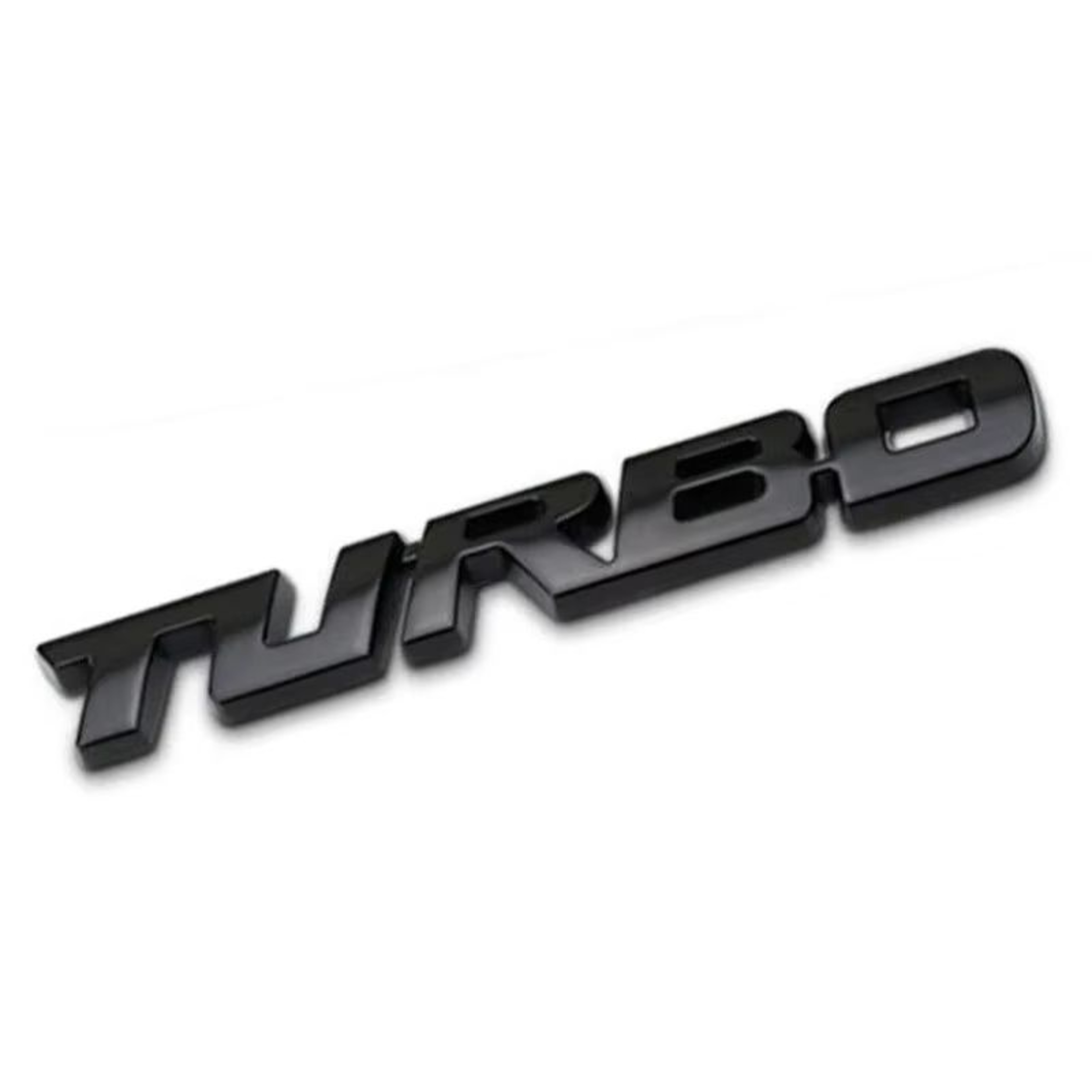 Metal 3D Turbocharged Car Badge Sticker Universal Car Modification Emblem 7
