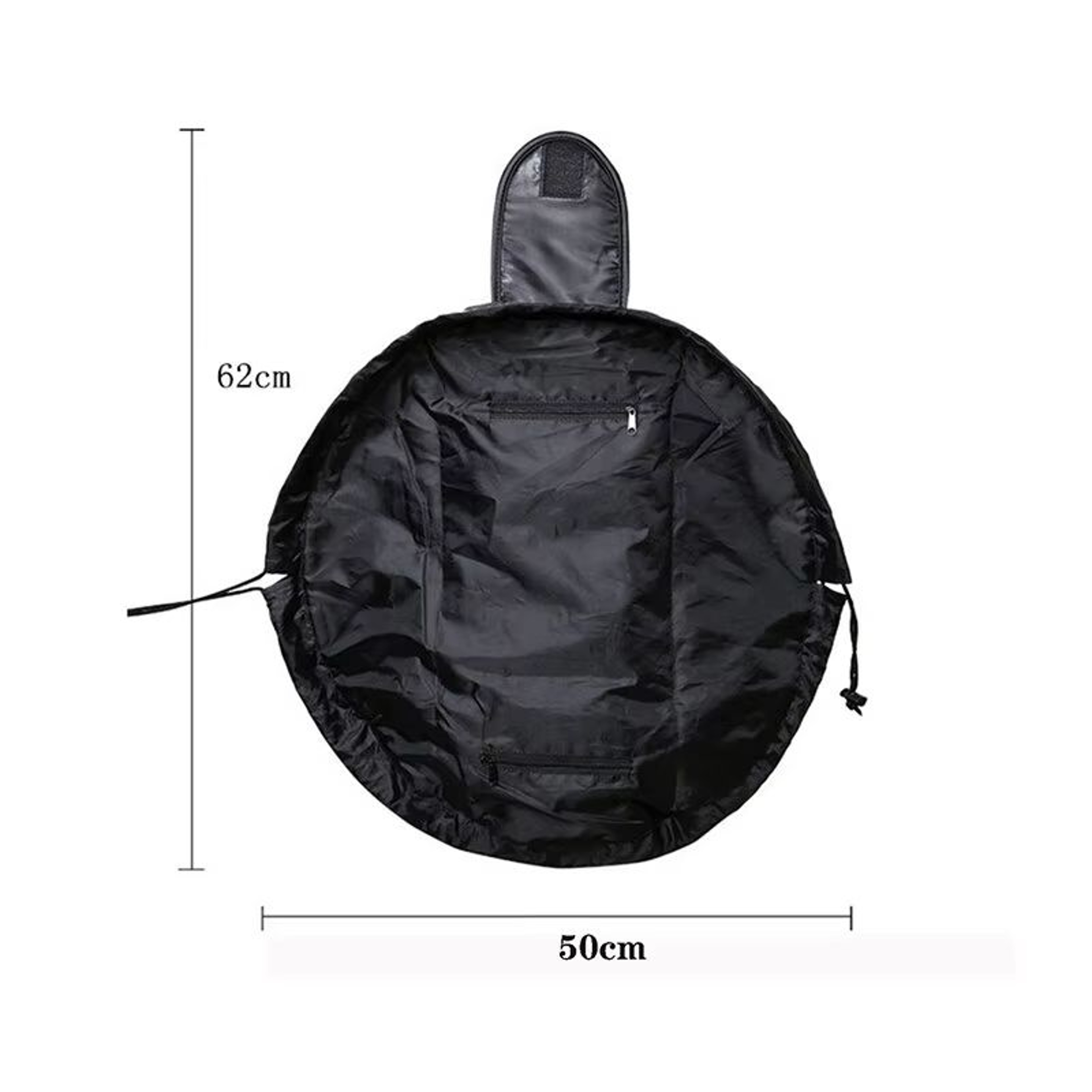 Large Travel Drawstring Makeup Storage Bag  Portable Elastic Cosmetic Organizer 4