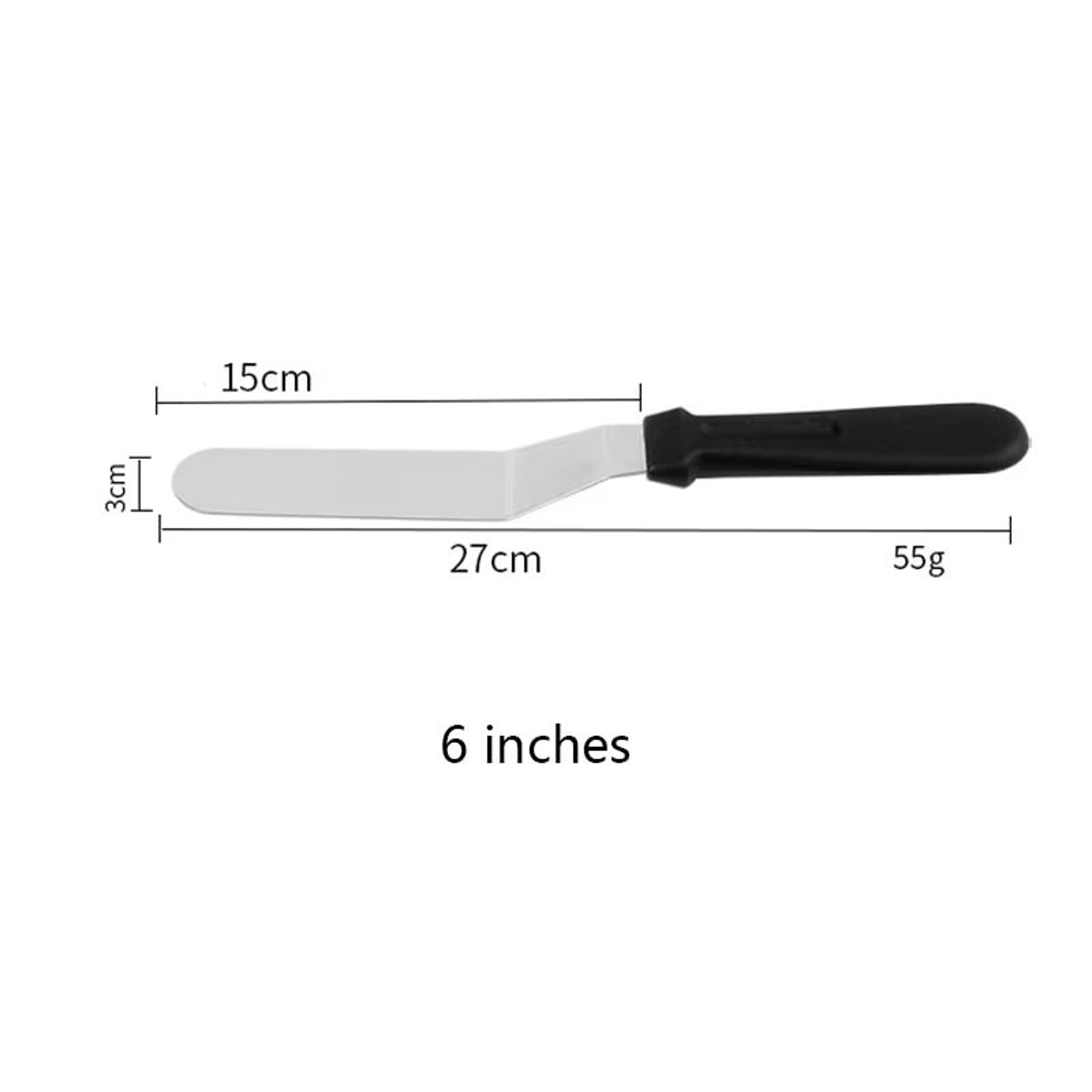 Stainless Steel Cake Icing Spatula  Butter  Frosting Spreader For Pastry Decorating 5