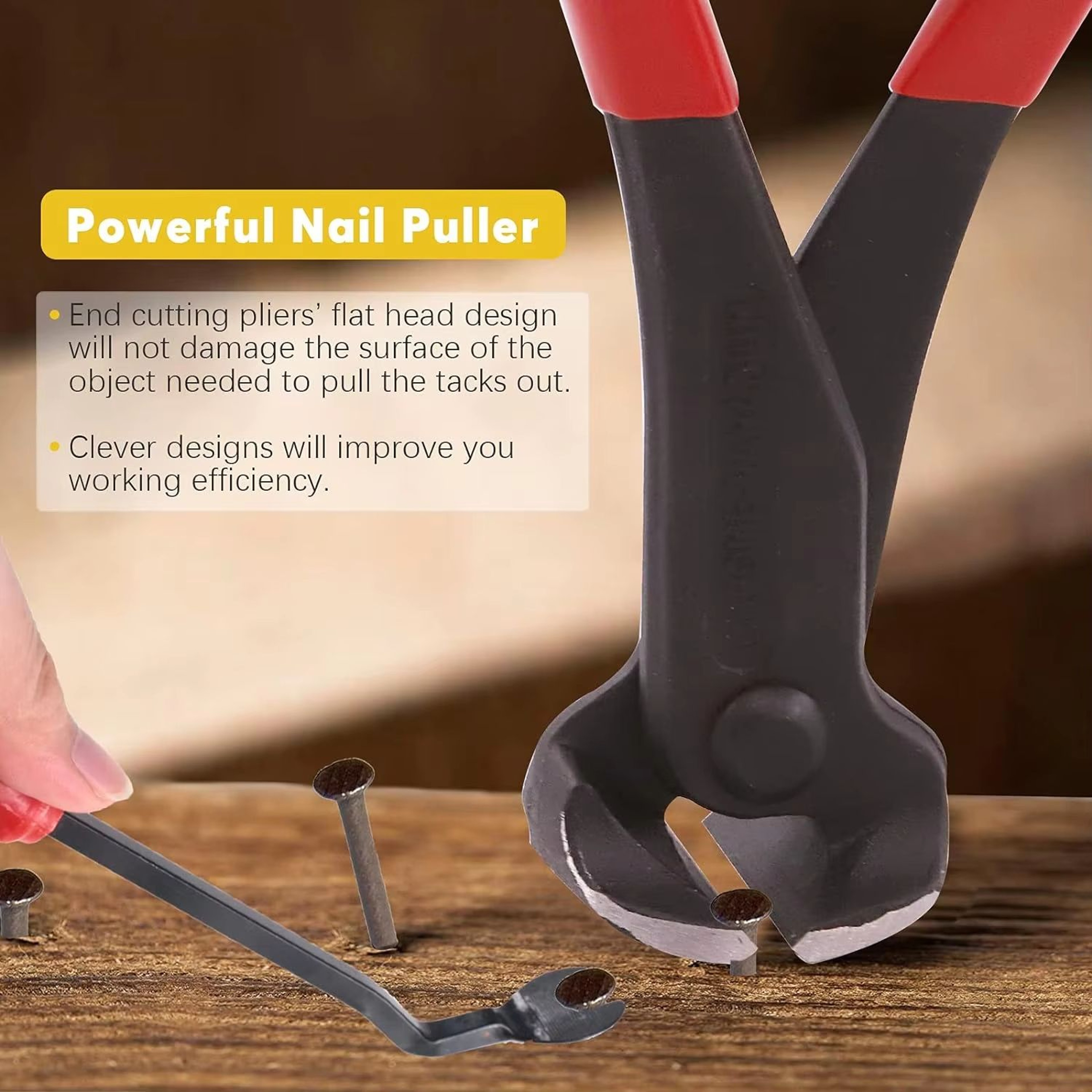 Multifunctional Puller Pliers  Cutting Staple  Nail Removal Tool For Woodworking And DIY 3