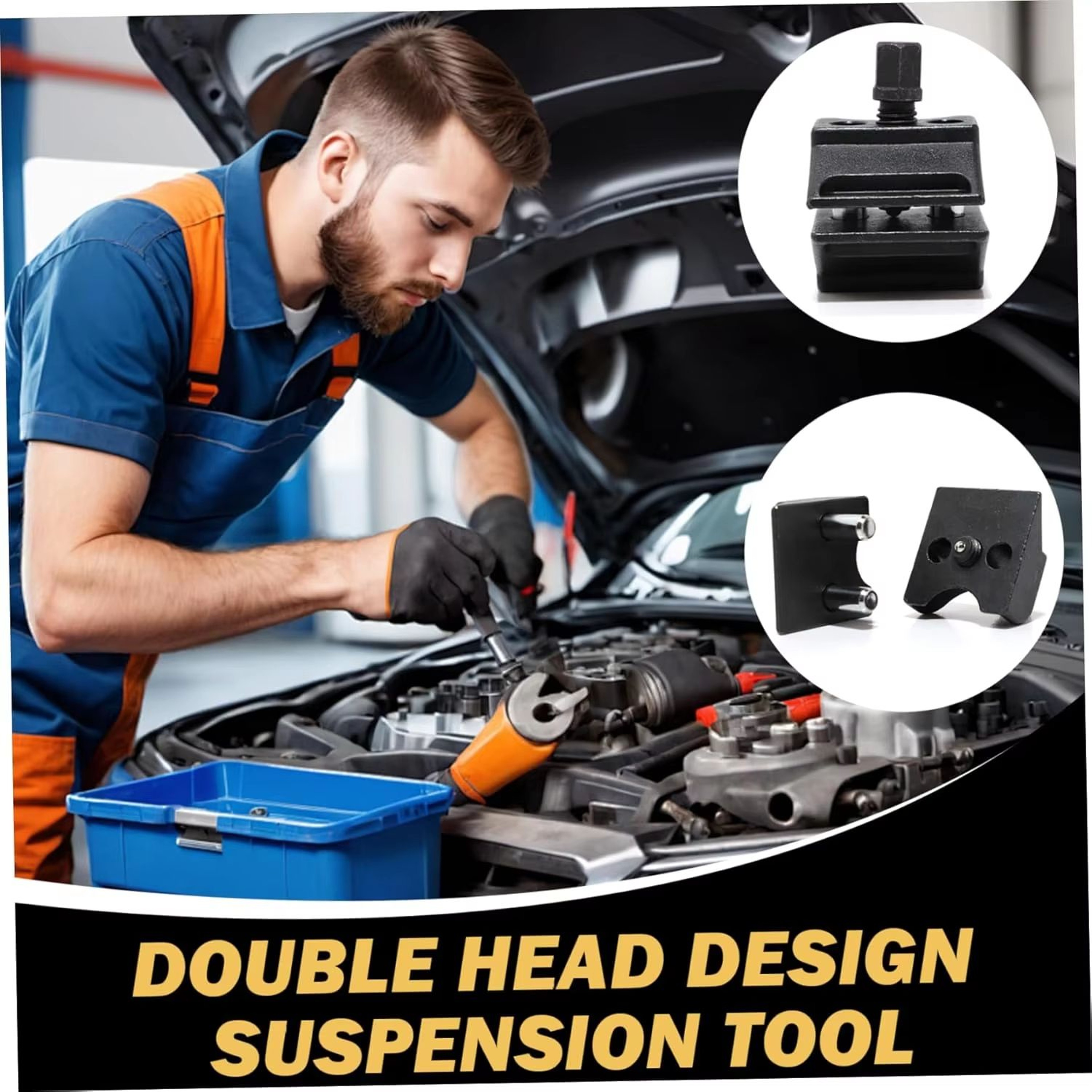 Motorcycle Suspension Strut Separator  Expander Tool Kit  Wheel Hub And Steering Knuckle Spreader 4