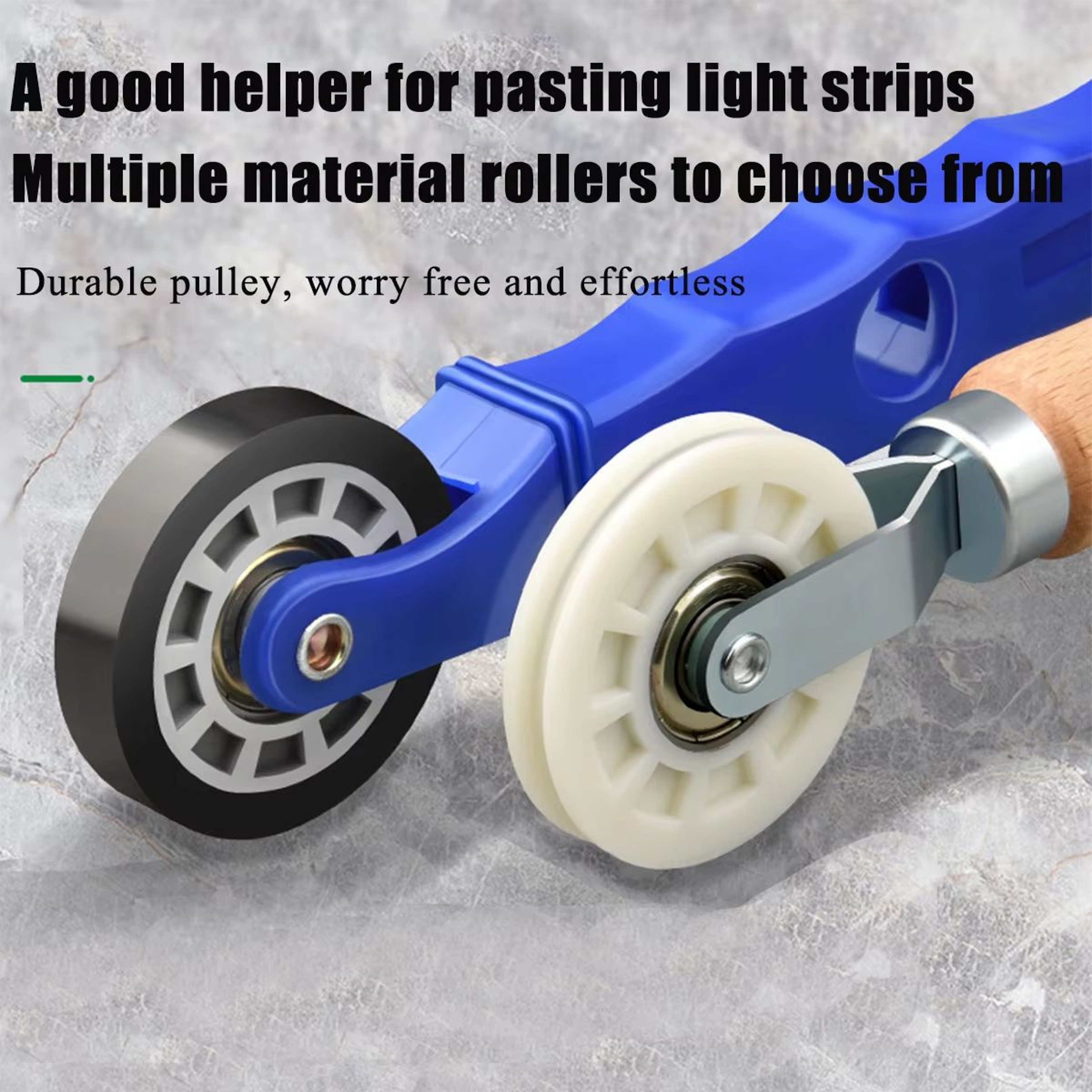 Window Screen Spline Roller  Handheld Nylon  Steel Roller Tool For Screen Door And Window Installat 5