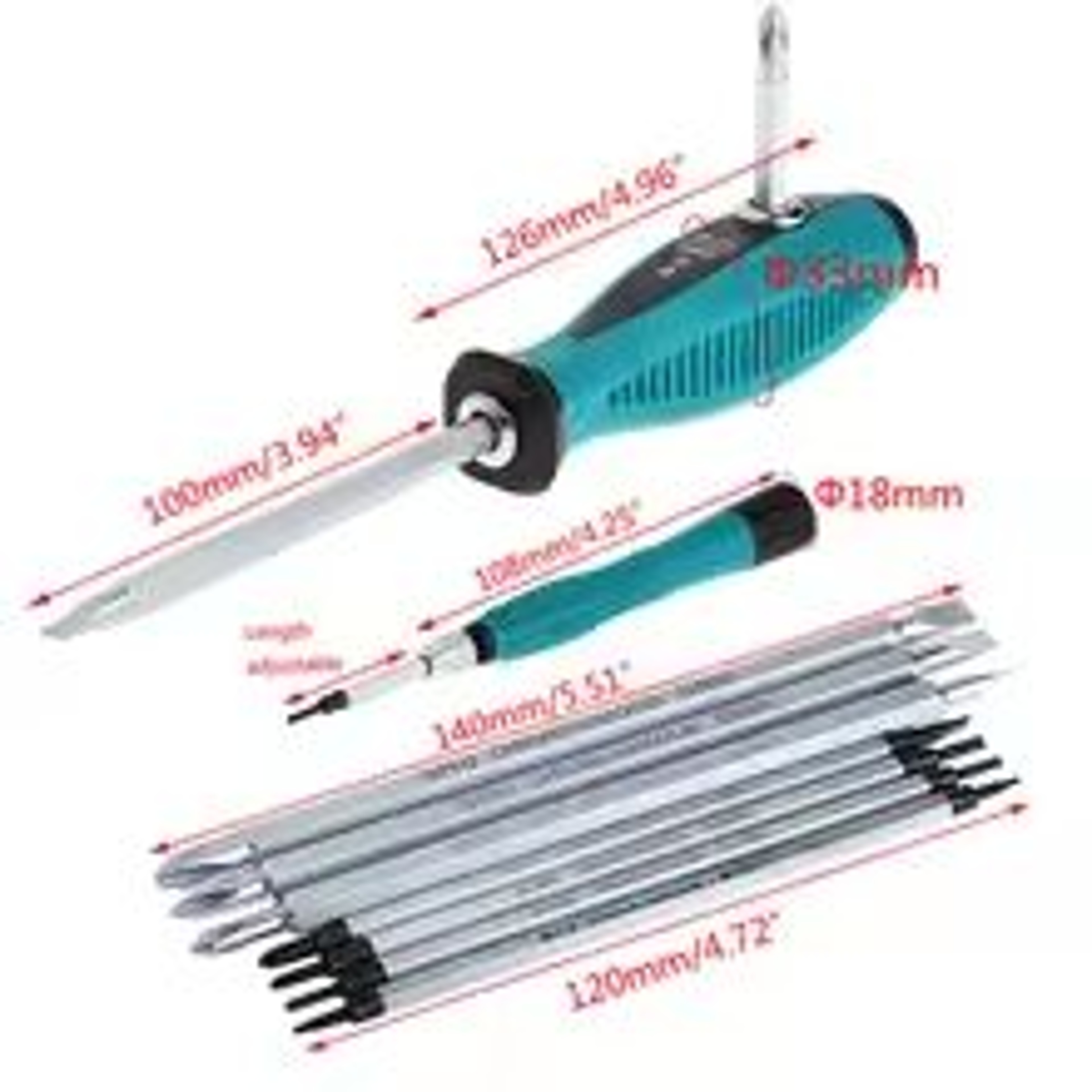 10Piece Magnetic Screwdriver Set  MultiFunction Hand Tool Kit For Repair And Precision Work 6