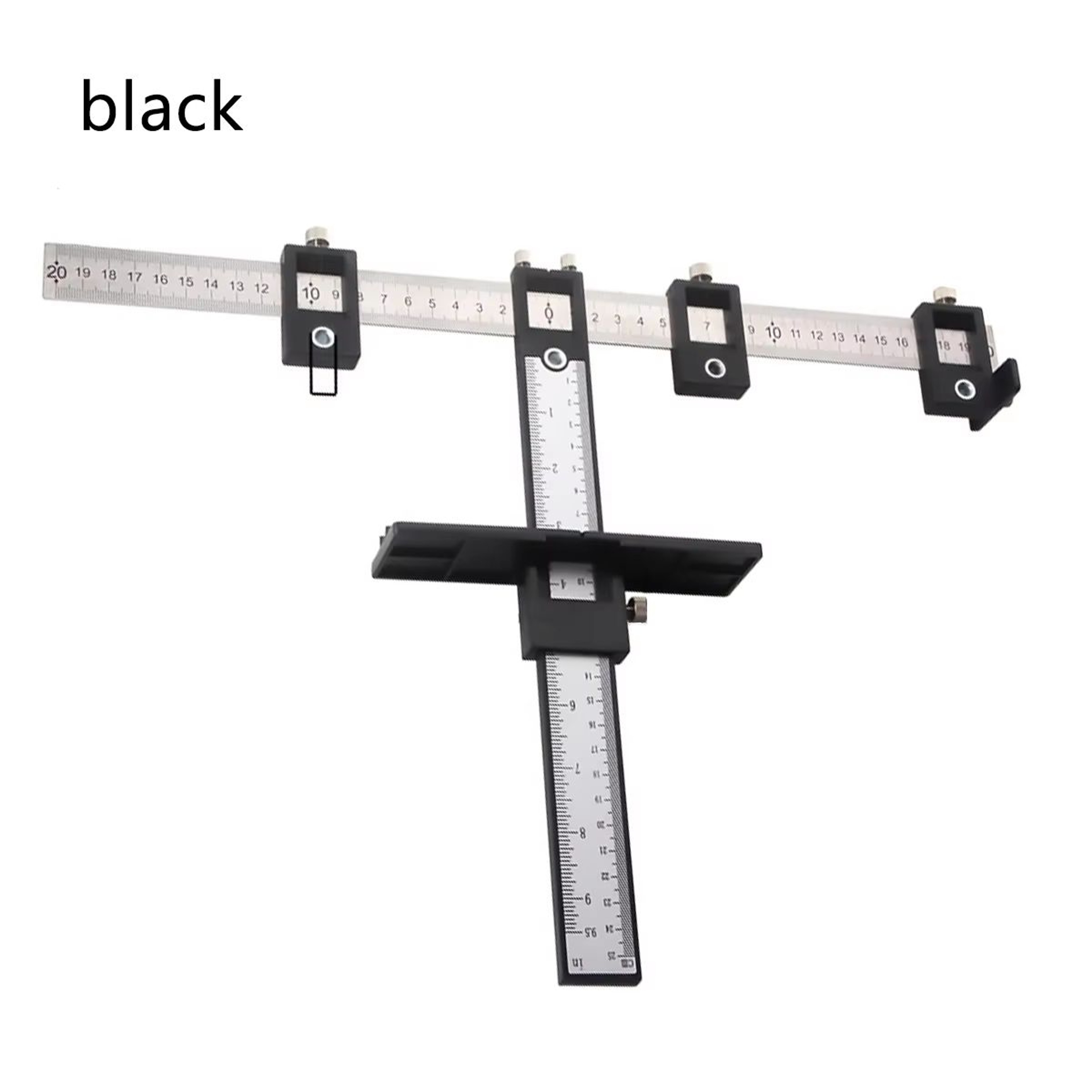 Adjustable Cabinet Hardware Jig Tool  Precision Alignment  Positioning Guide For Drilling Dowelling 6