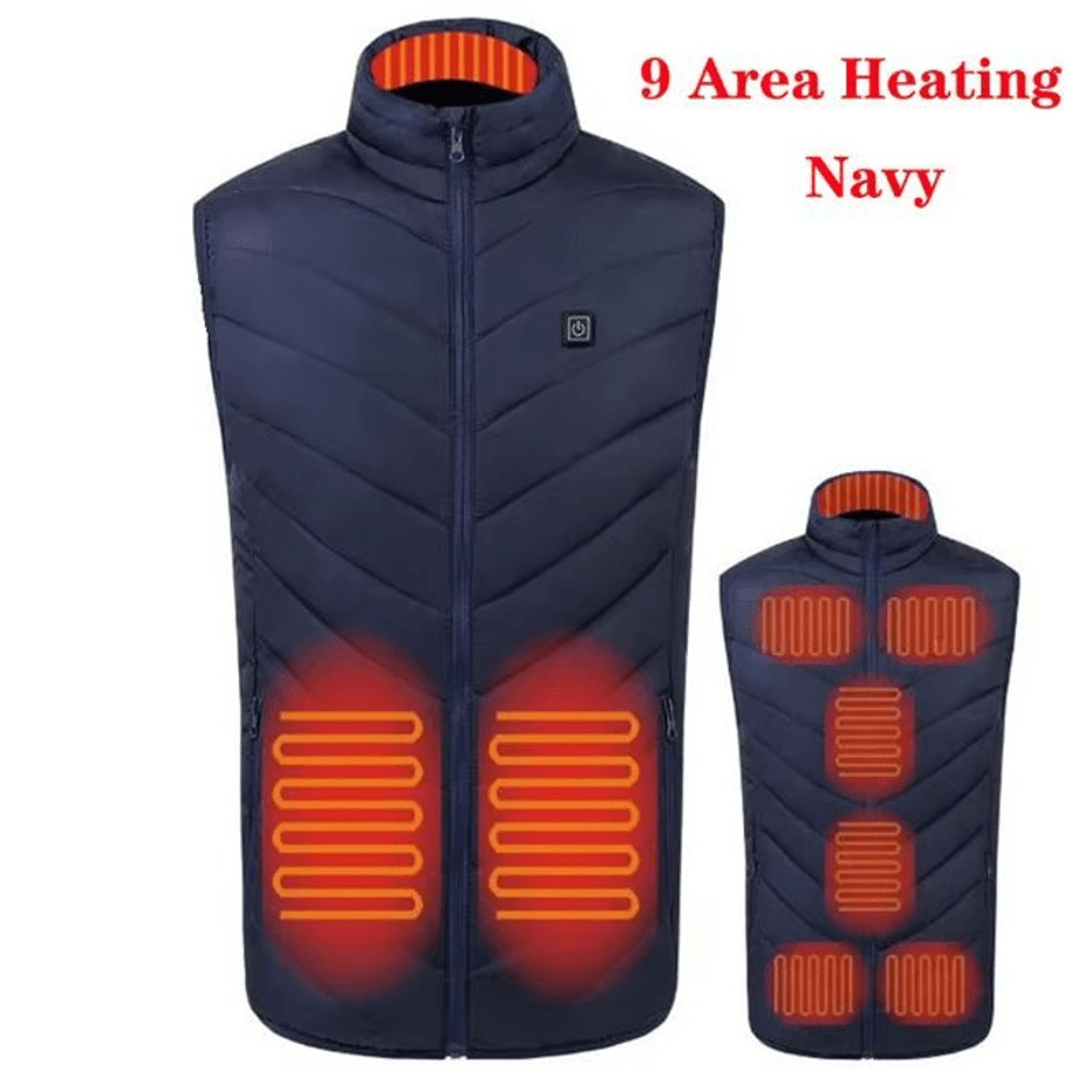USB Heated Vest With Adjustable Zones For Everyday Warmth  Comfort 1