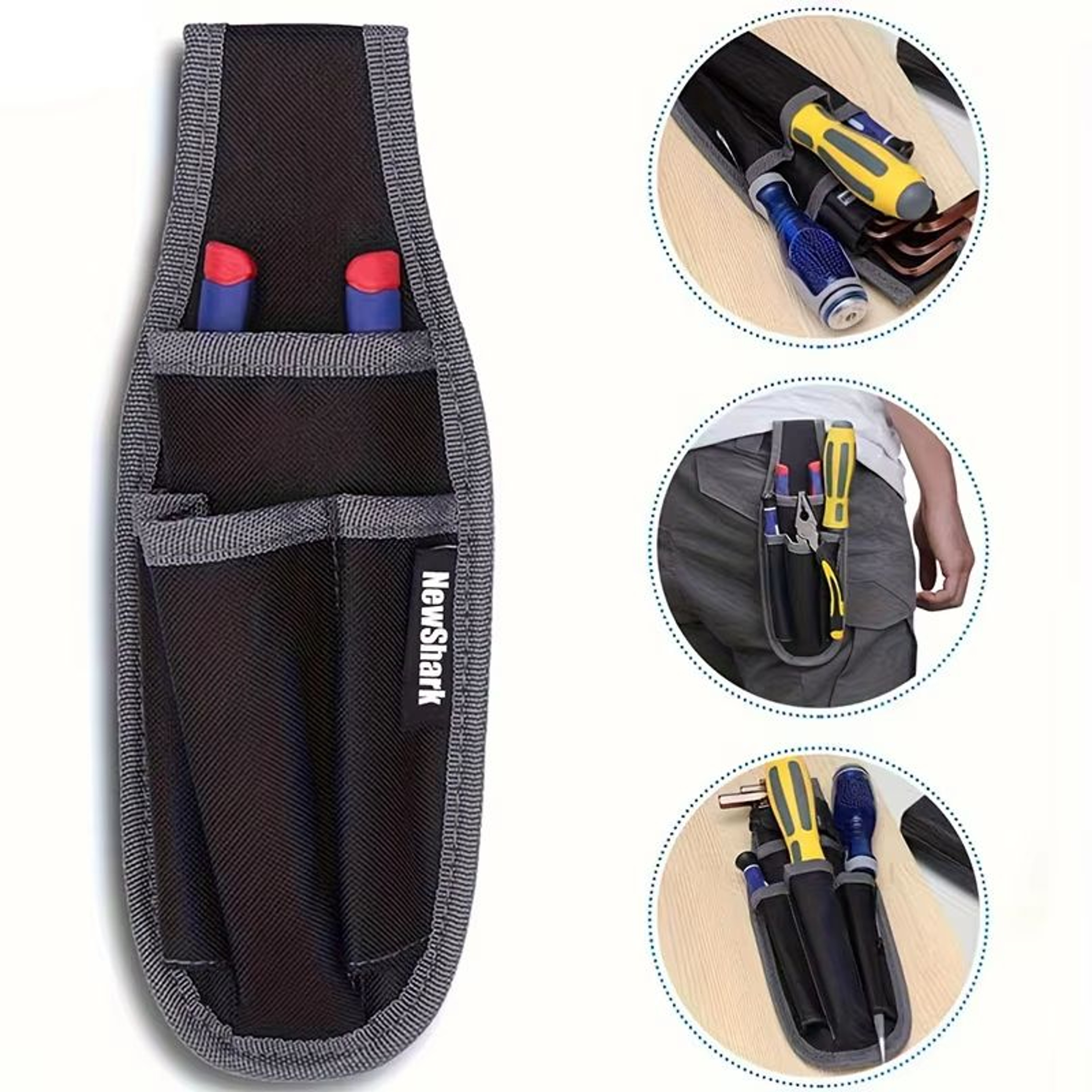 HeavyDuty Electrician Tool Waist Bag With Multiple Storage Pockets 1