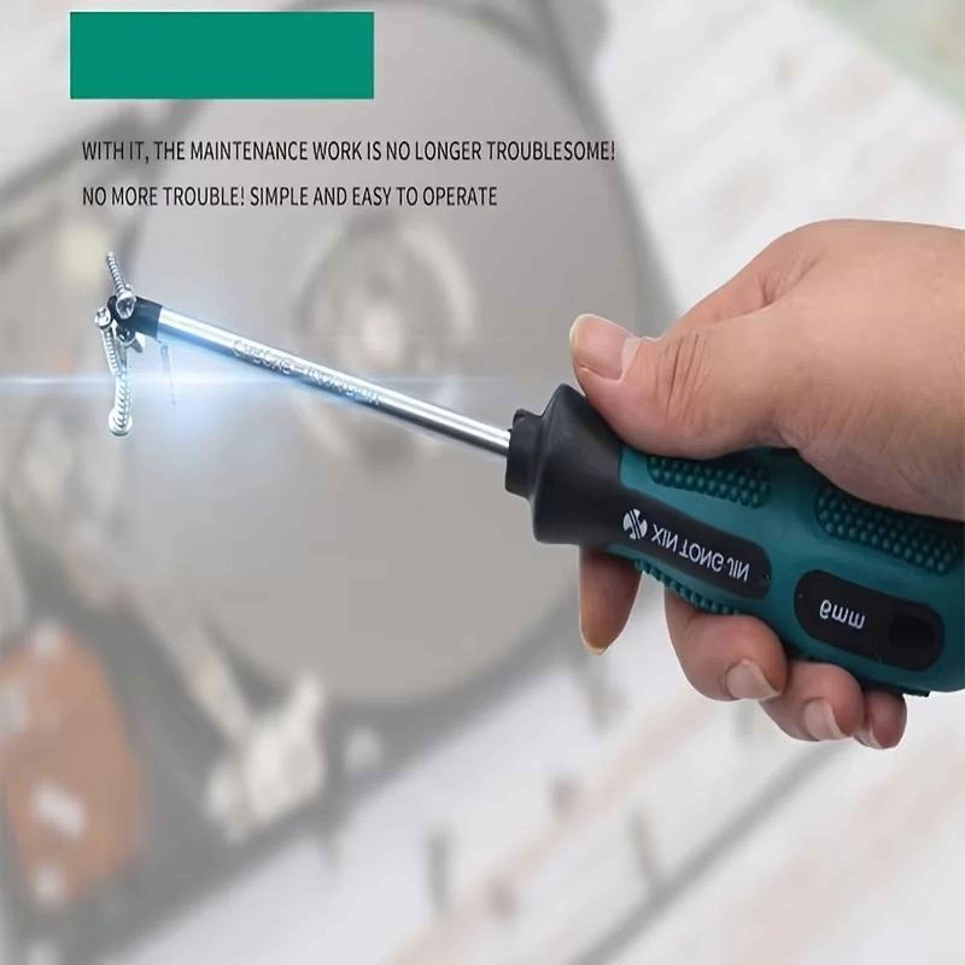 Professional Magnetic Screwdriver Set With Cushion Grip  5 Flat And 4 Phillips Tips 4