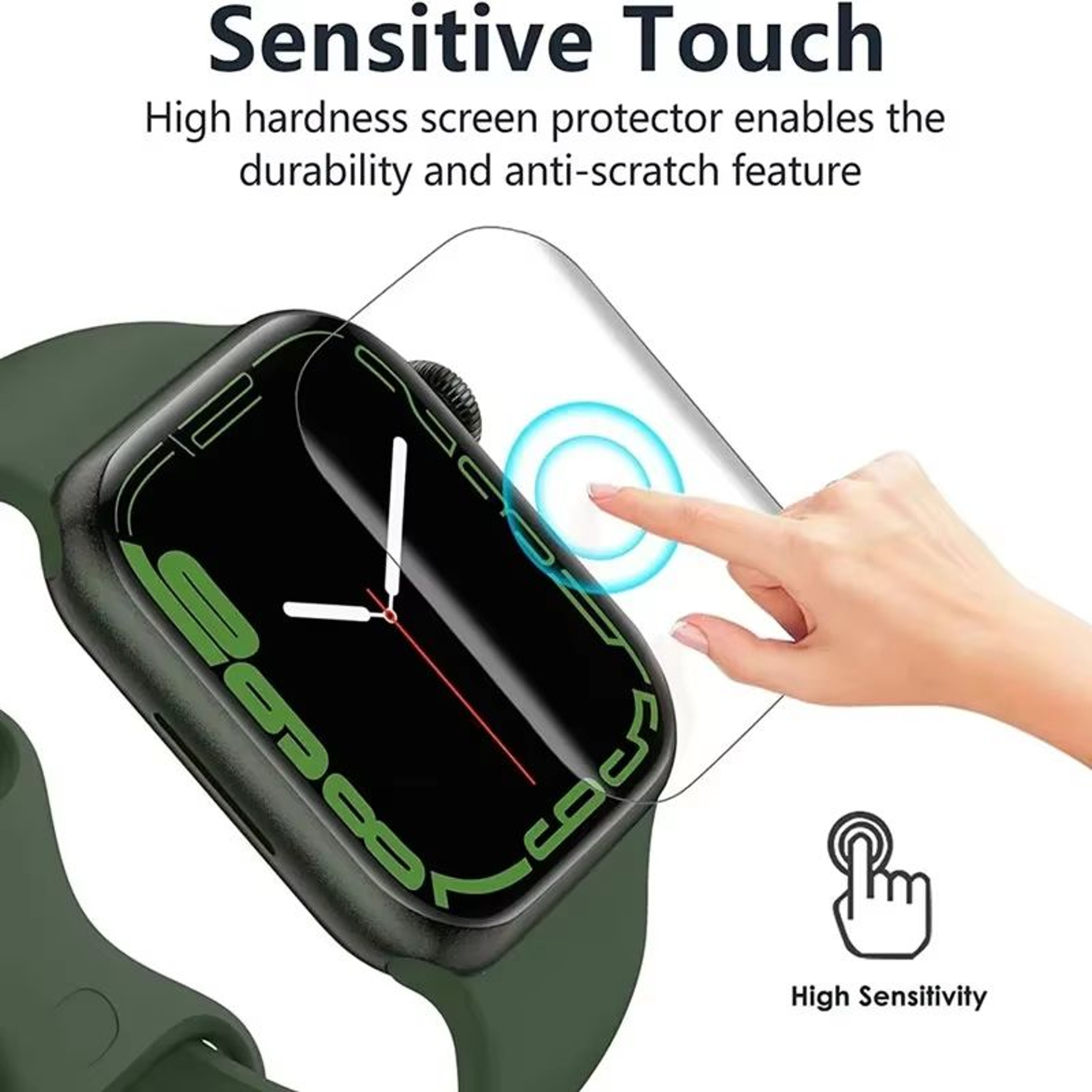 5Piece Hydrogel Screen Protector Film For Apple Watch Series And Ultra Models 3