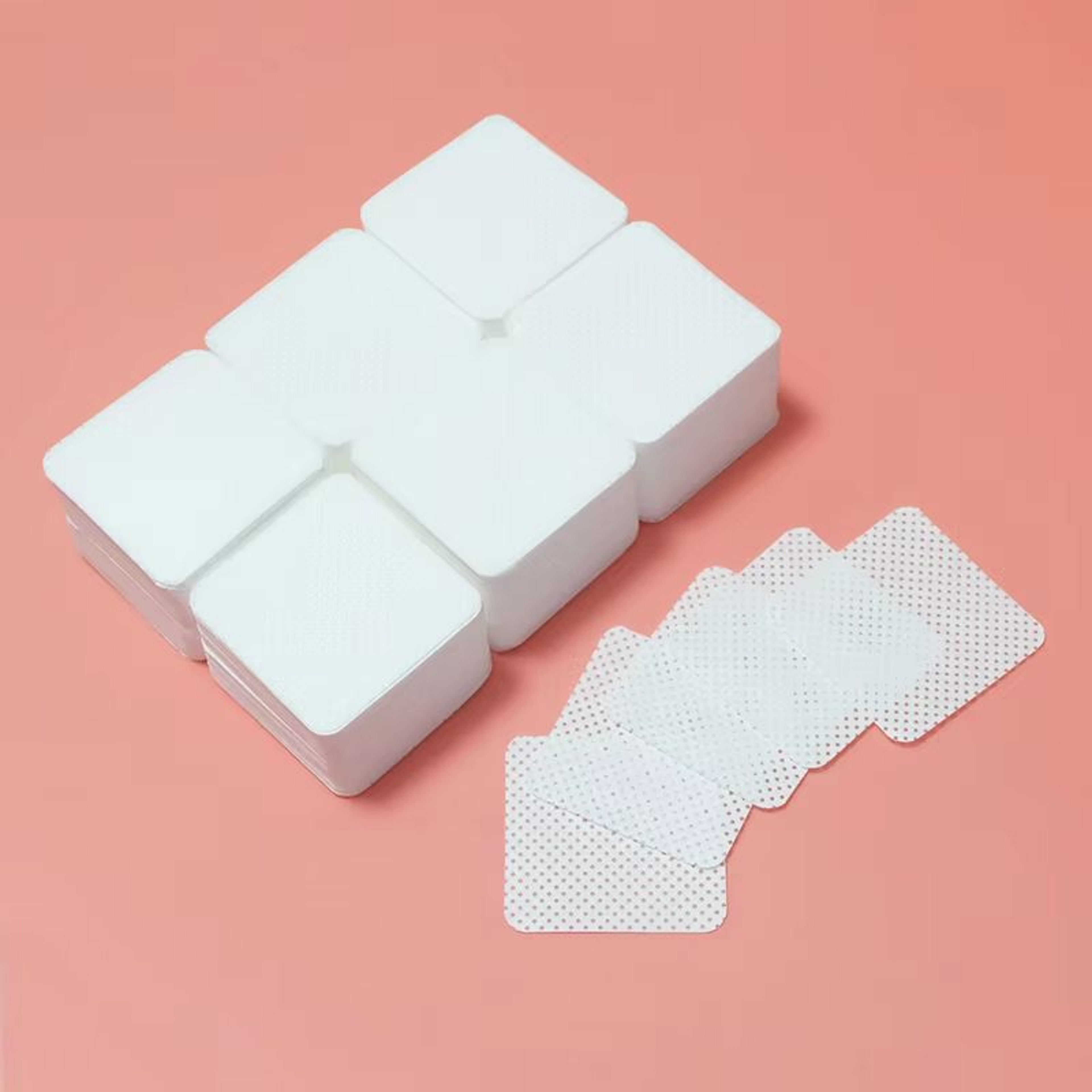 Lint Free Nail Wipes 100200300 Pieces  Absorbent Soft Nail Polish Remover Pads 4