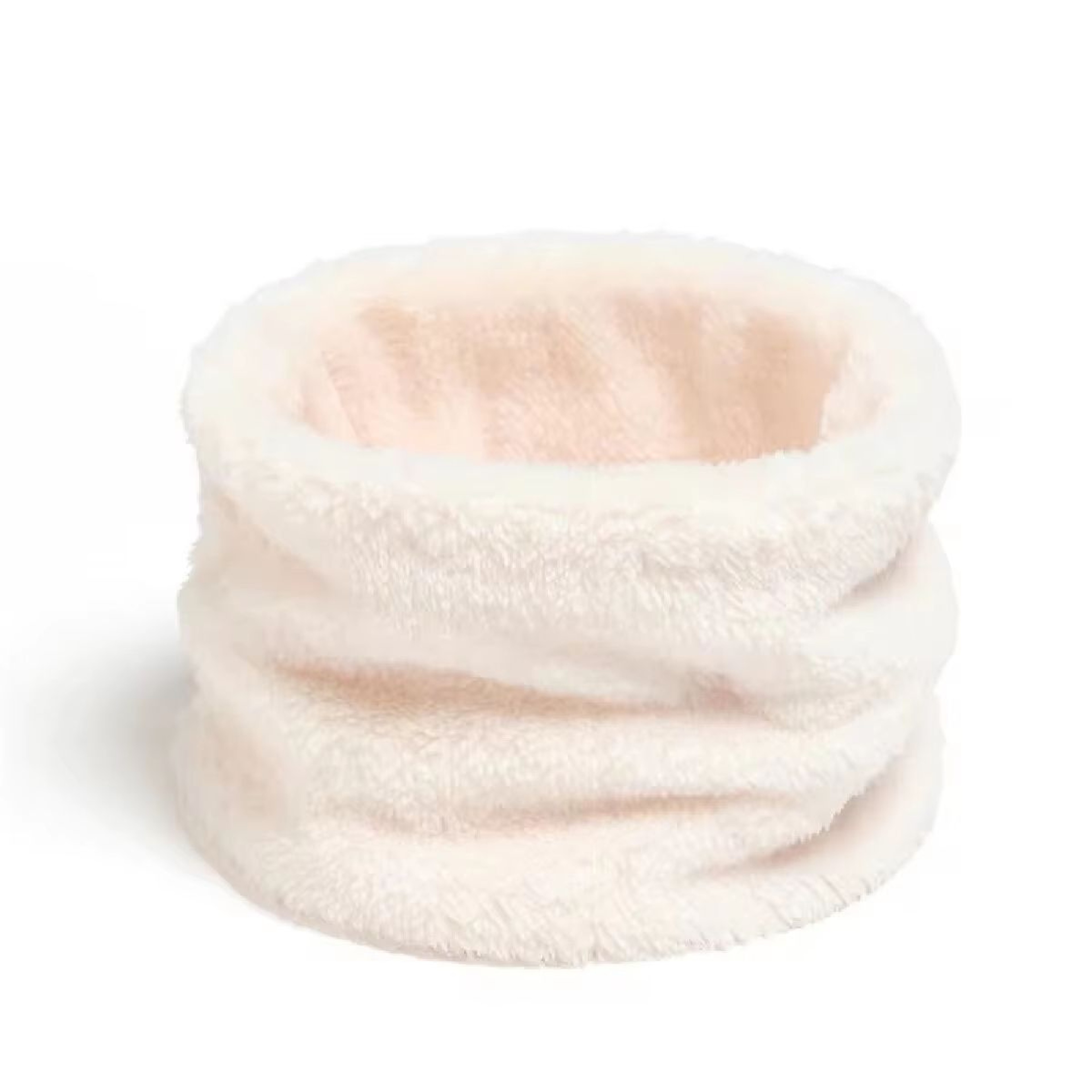Cashmere Style Warm Winter Scarf With Full Face Mask Plush Thick Neck Warmer For Men Women Children 0
