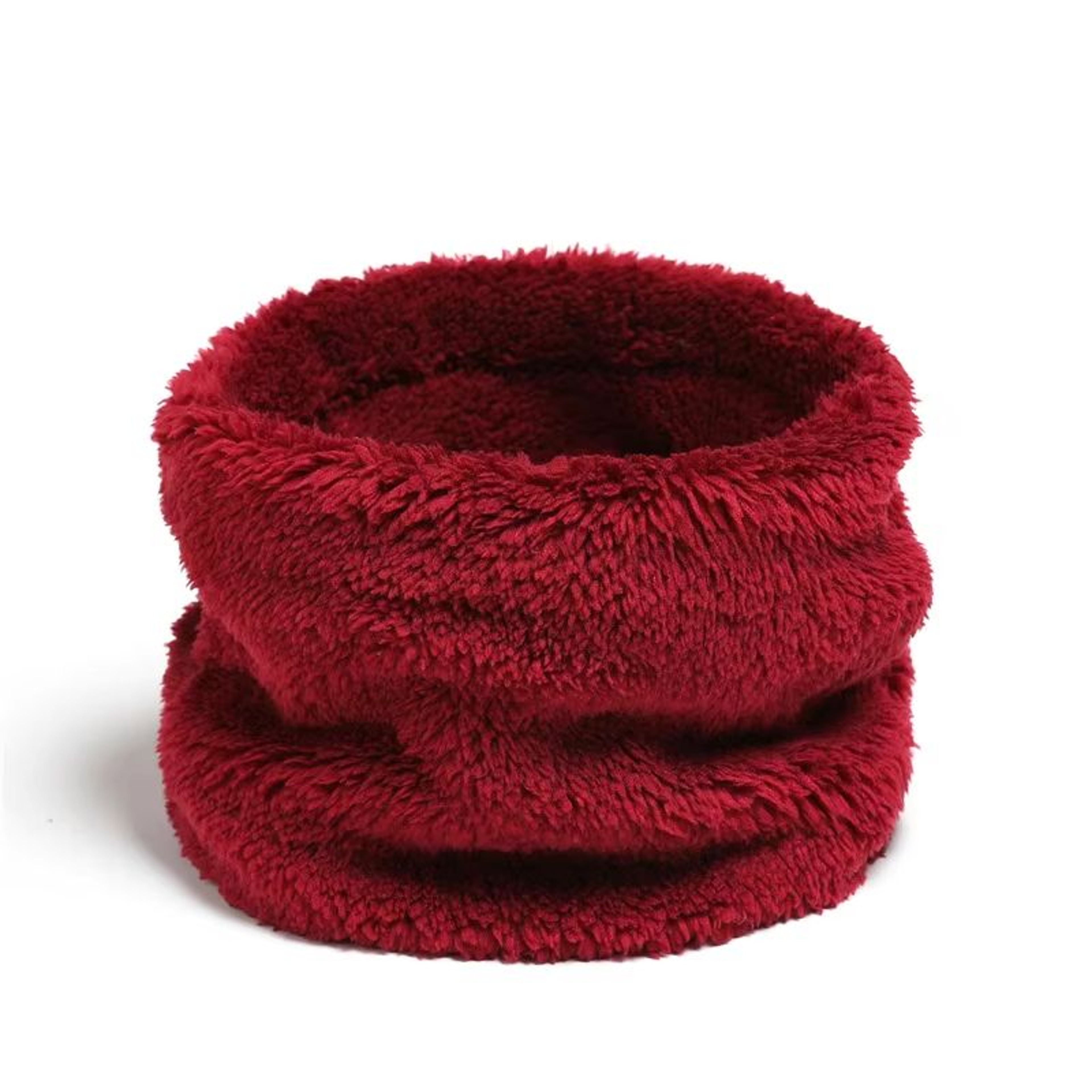 Cashmere Style Warm Winter Scarf With Full Face Mask Plush Thick Neck Warmer For Men Women Children 9
