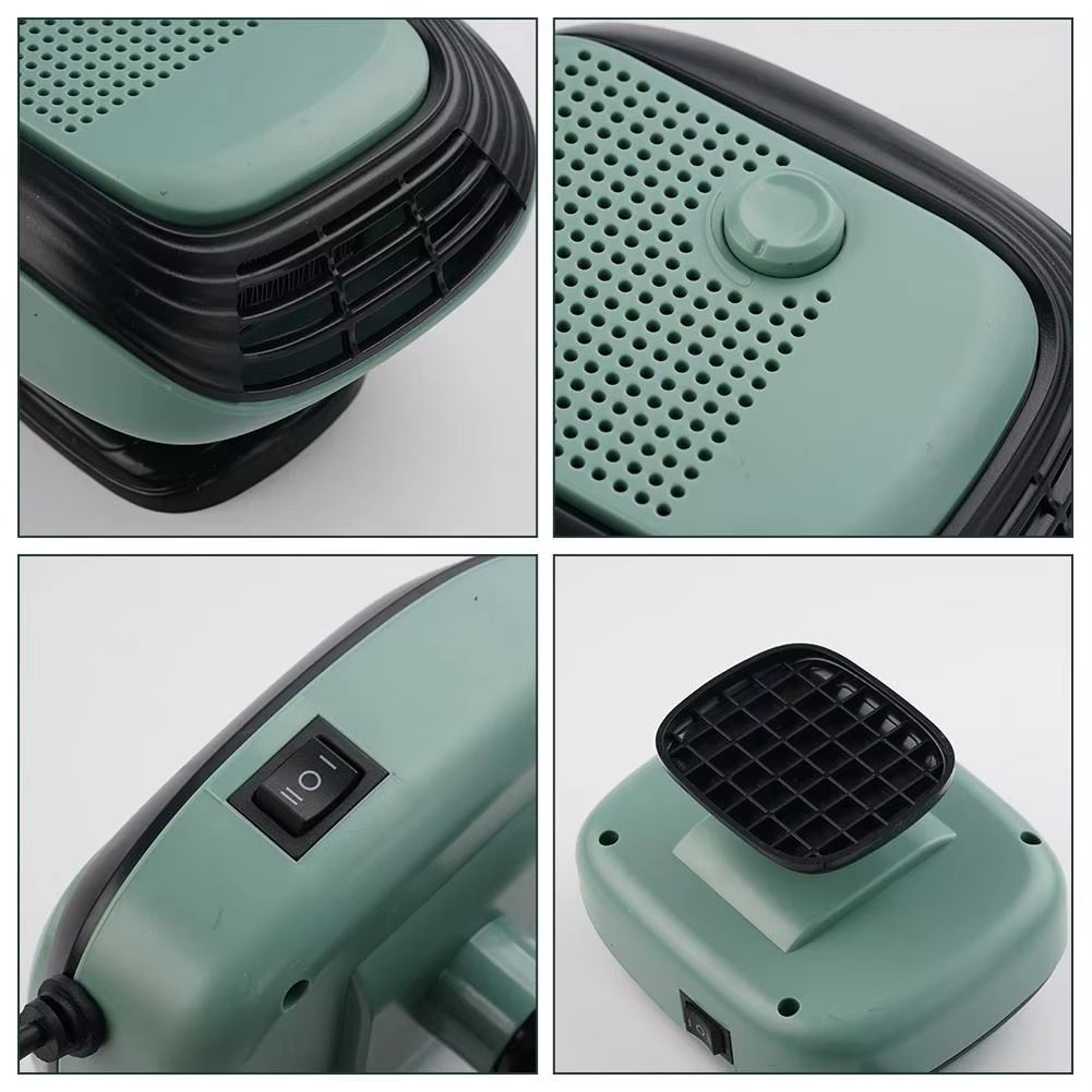 Car Winter Fast Heating 120W Electric Heated Fan For Auto Windshield Defogging And Heating 3