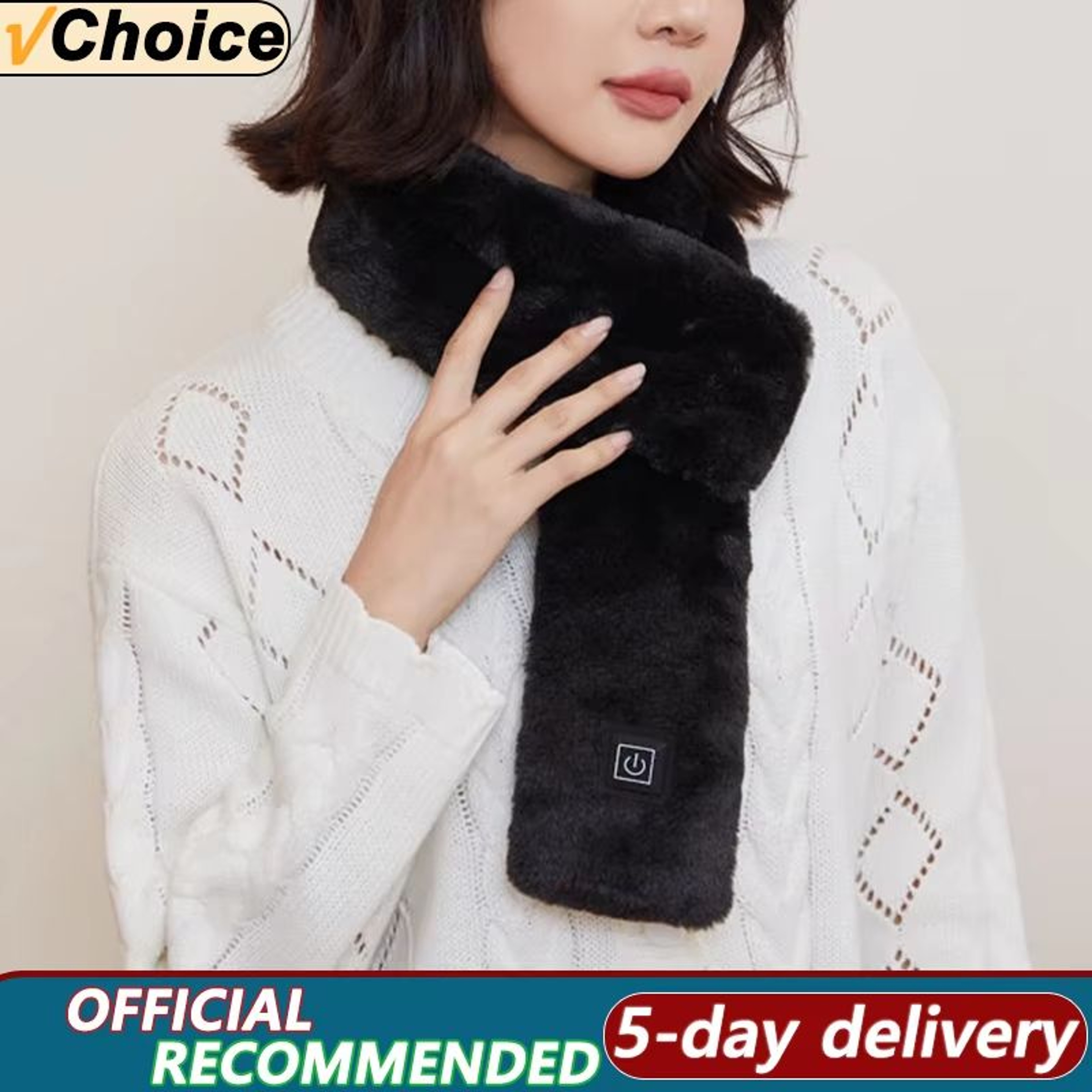 3Gear Heated Outdoor Scarf USB Electric Warm Thermal Shawl For Men And Women 0