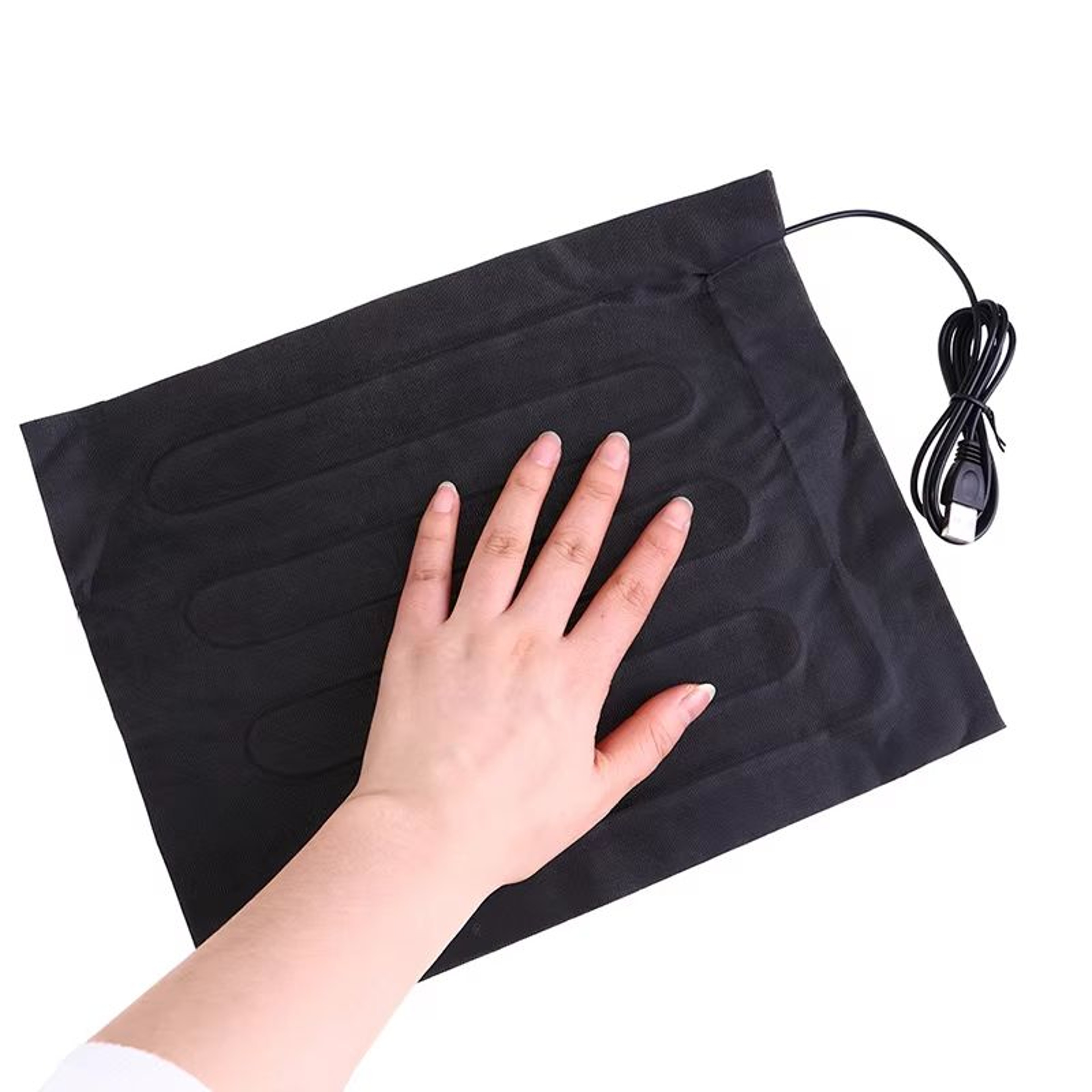 5V USB Electric Heating Pad For Body Feet Shoes And Gloves  Portable Winter Warming Heater 0