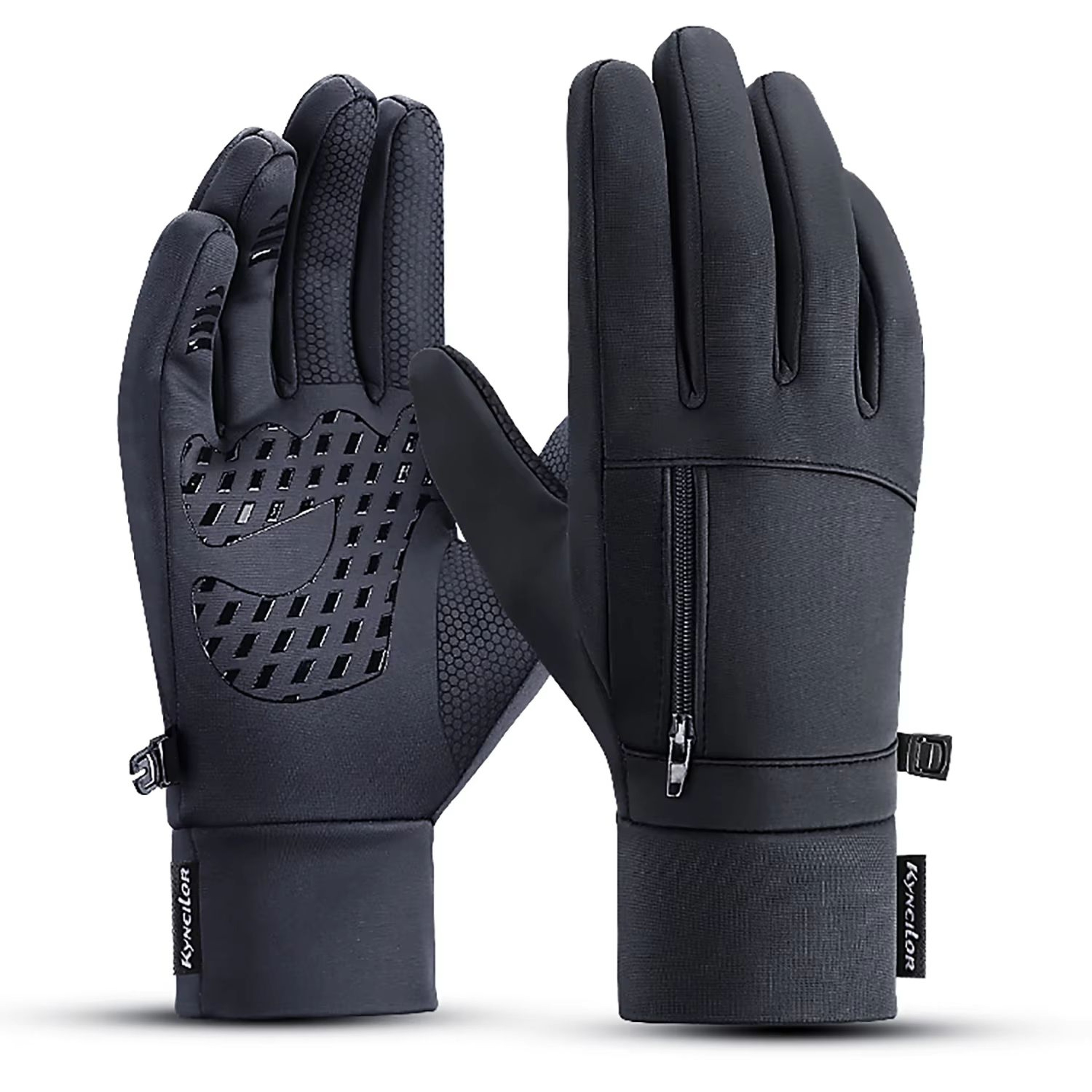 Winter Waterproof TouchScreen Cycling And Sports Gloves For Men And Women 0