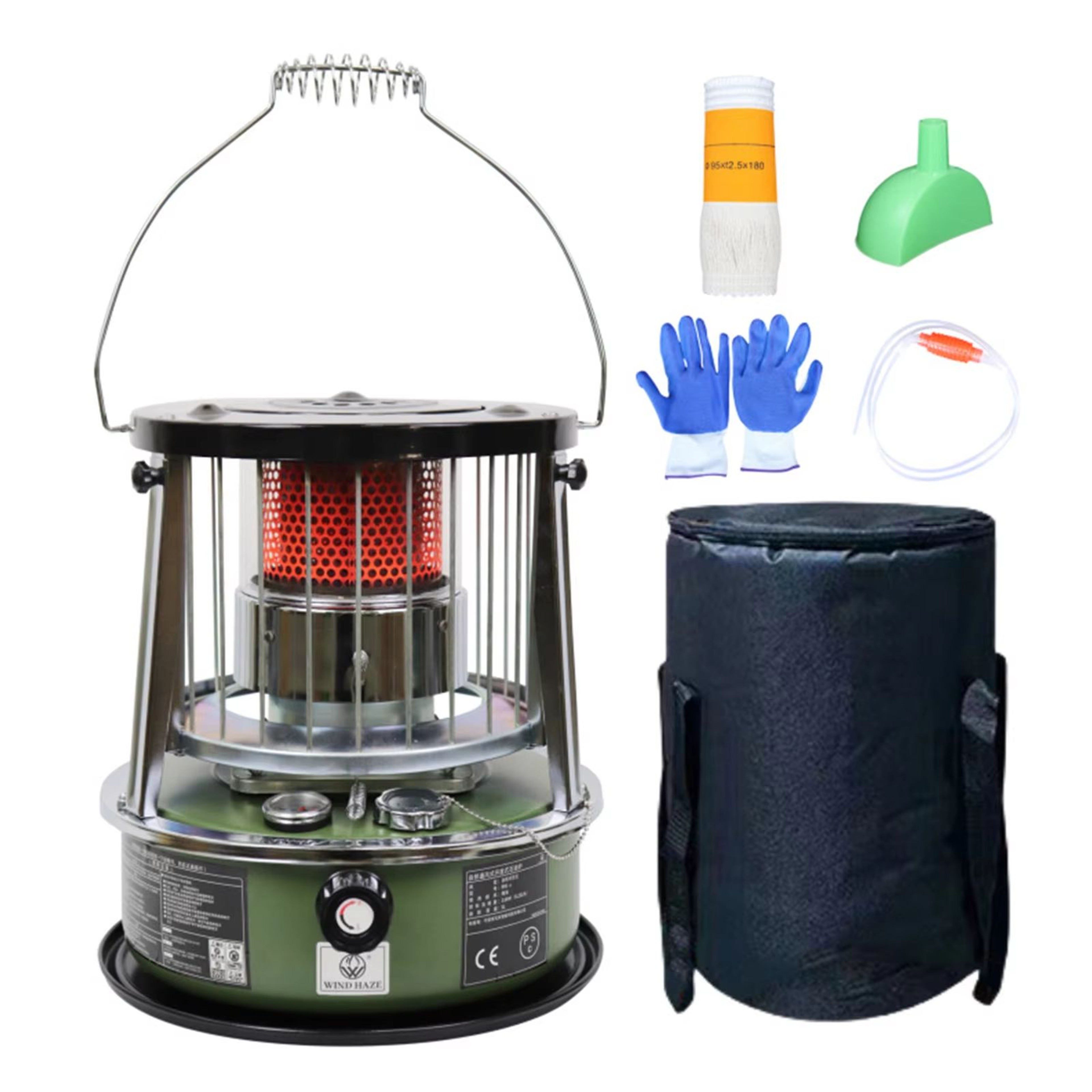 Liftable Kerosene Heating Stove For Home Camping Barbecue And Ice Fishing 8