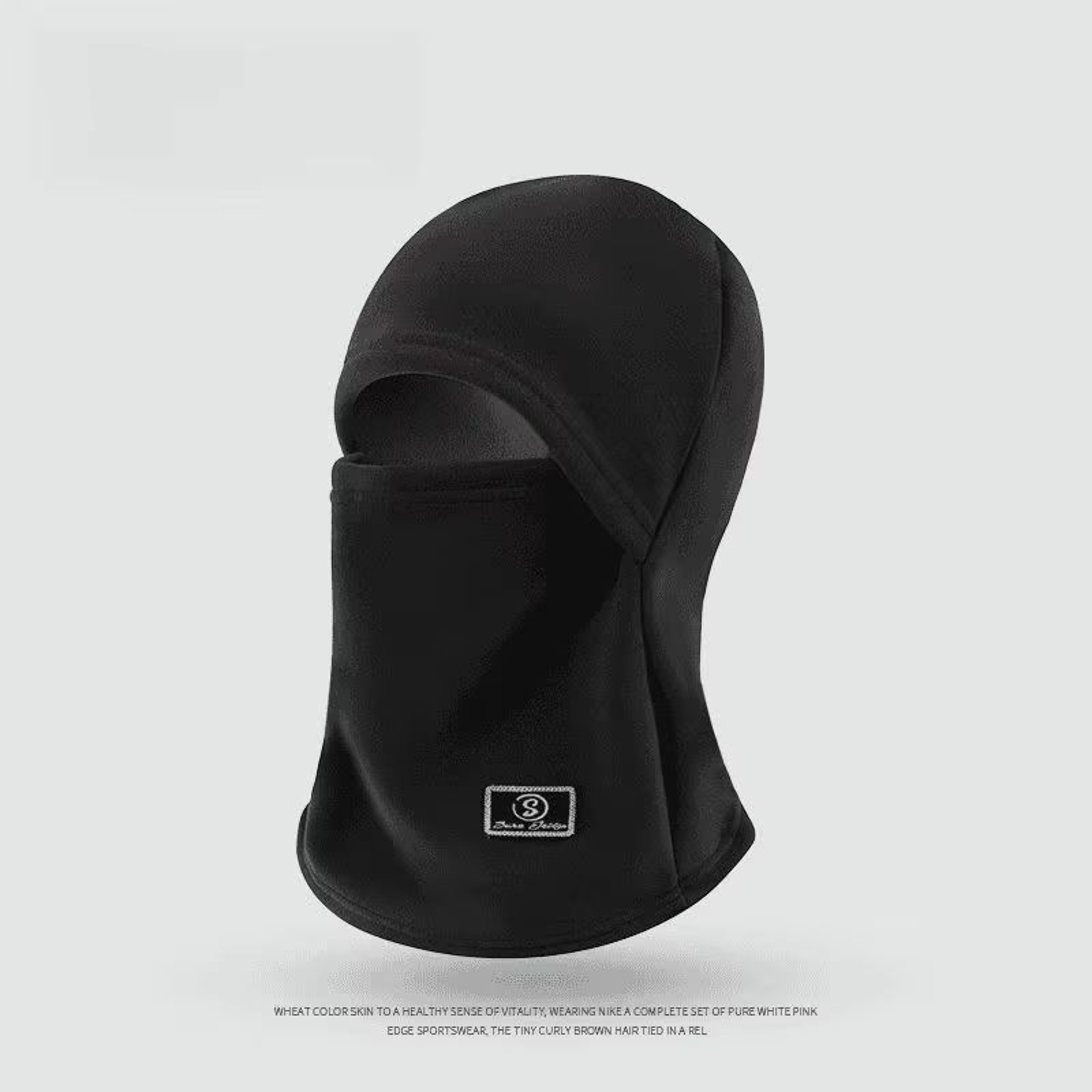 Unisex Winter Ski Hat With Fleece Lining And Thick Knitted Balaclava Neck Warmer 18