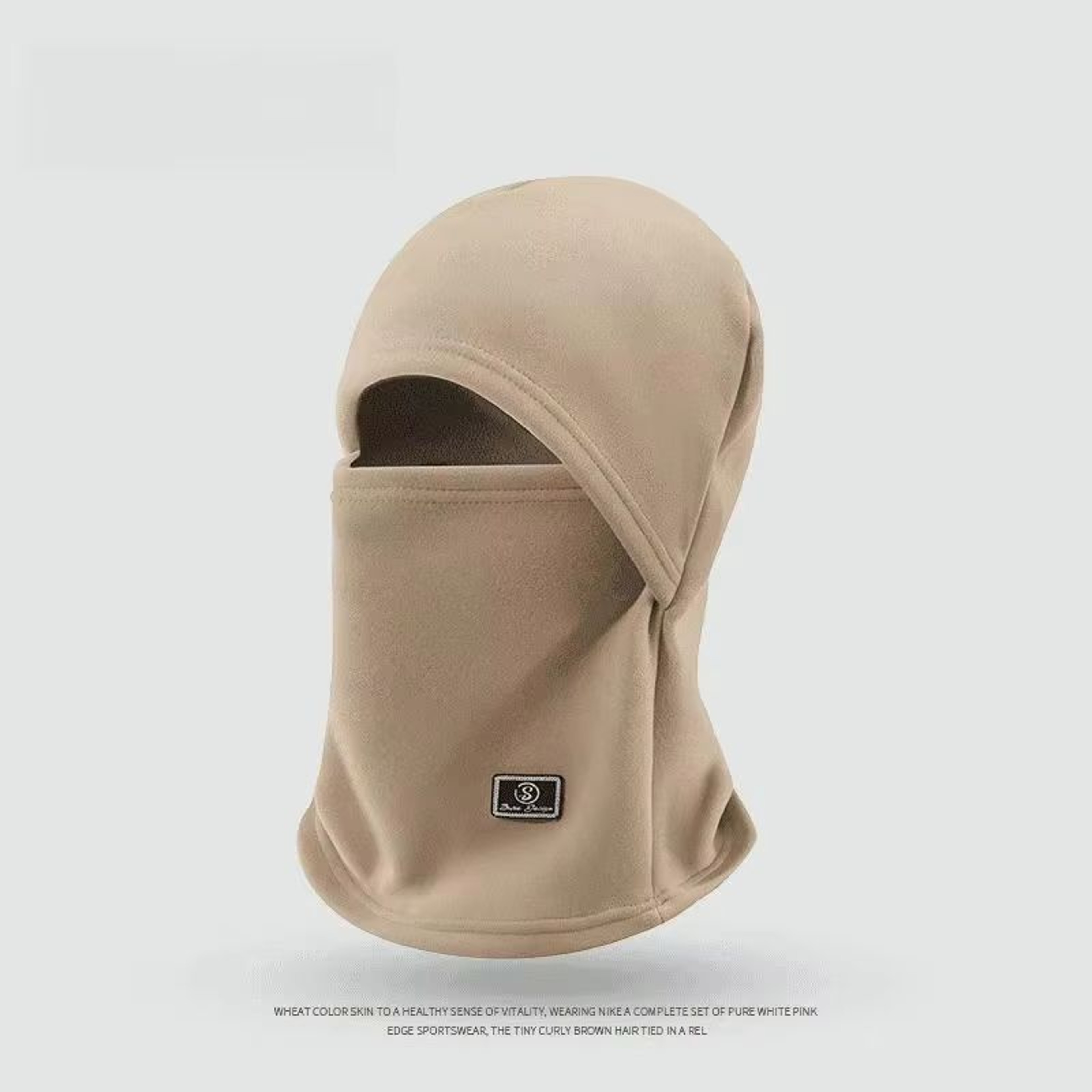 Unisex Winter Fleece Balaclava Face Mask And Neck Warmer Hooded Cap 25