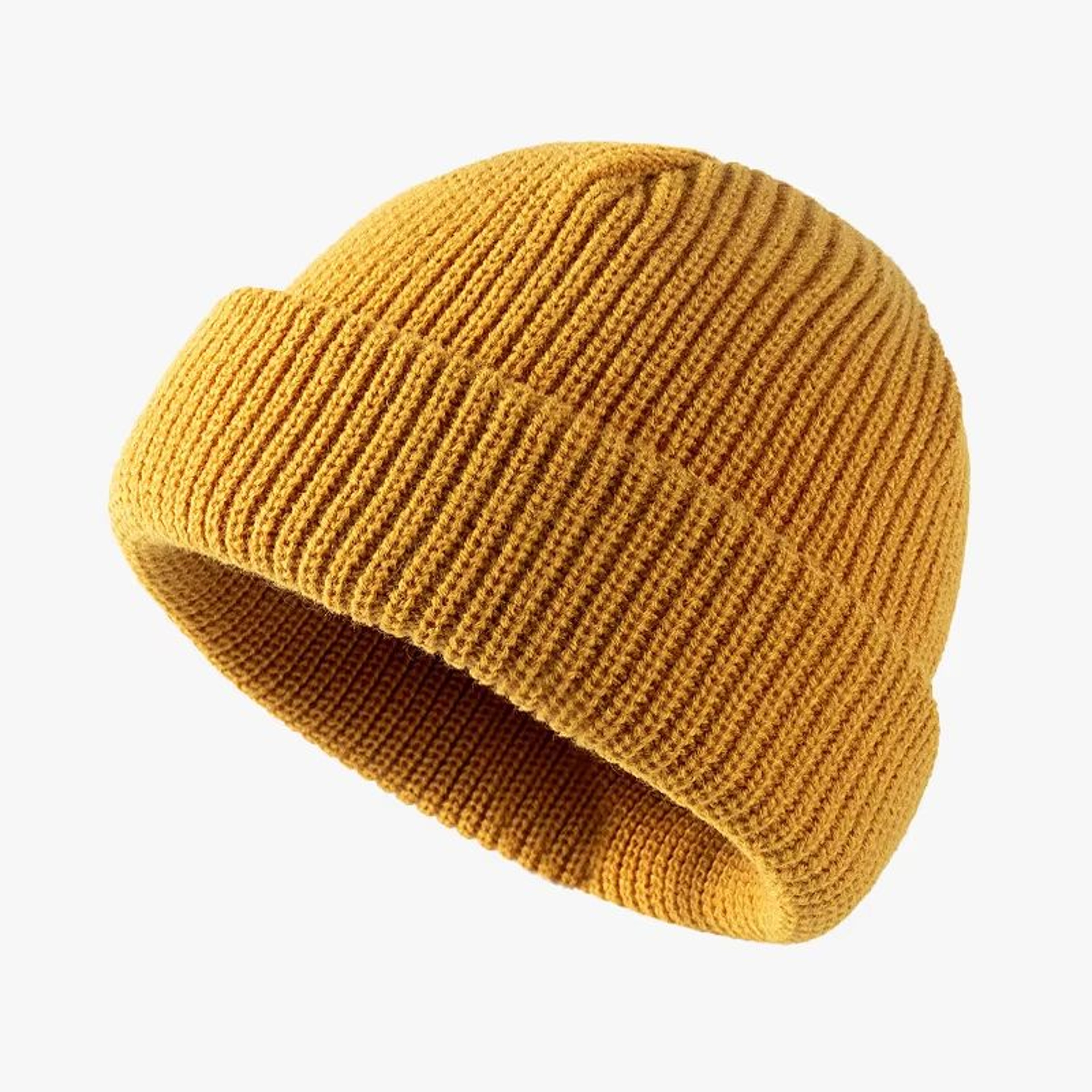 Unisex Knitted Melon Skin Winter Beanie Hat 13
