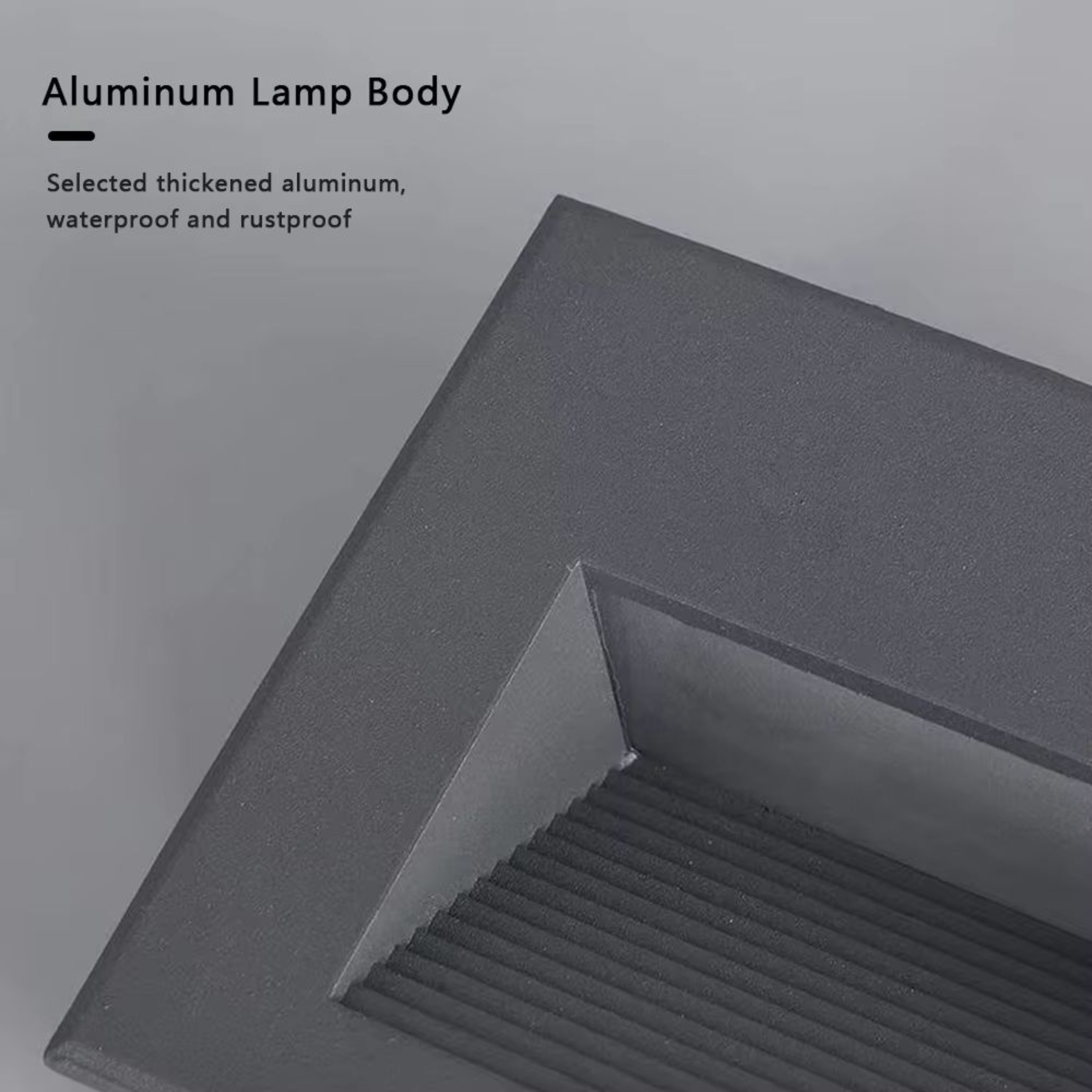 SANDIY Waterproof LED Stair And Step Light Outdoor Wall Sconce  Embedded Nightlight For House Yard  4