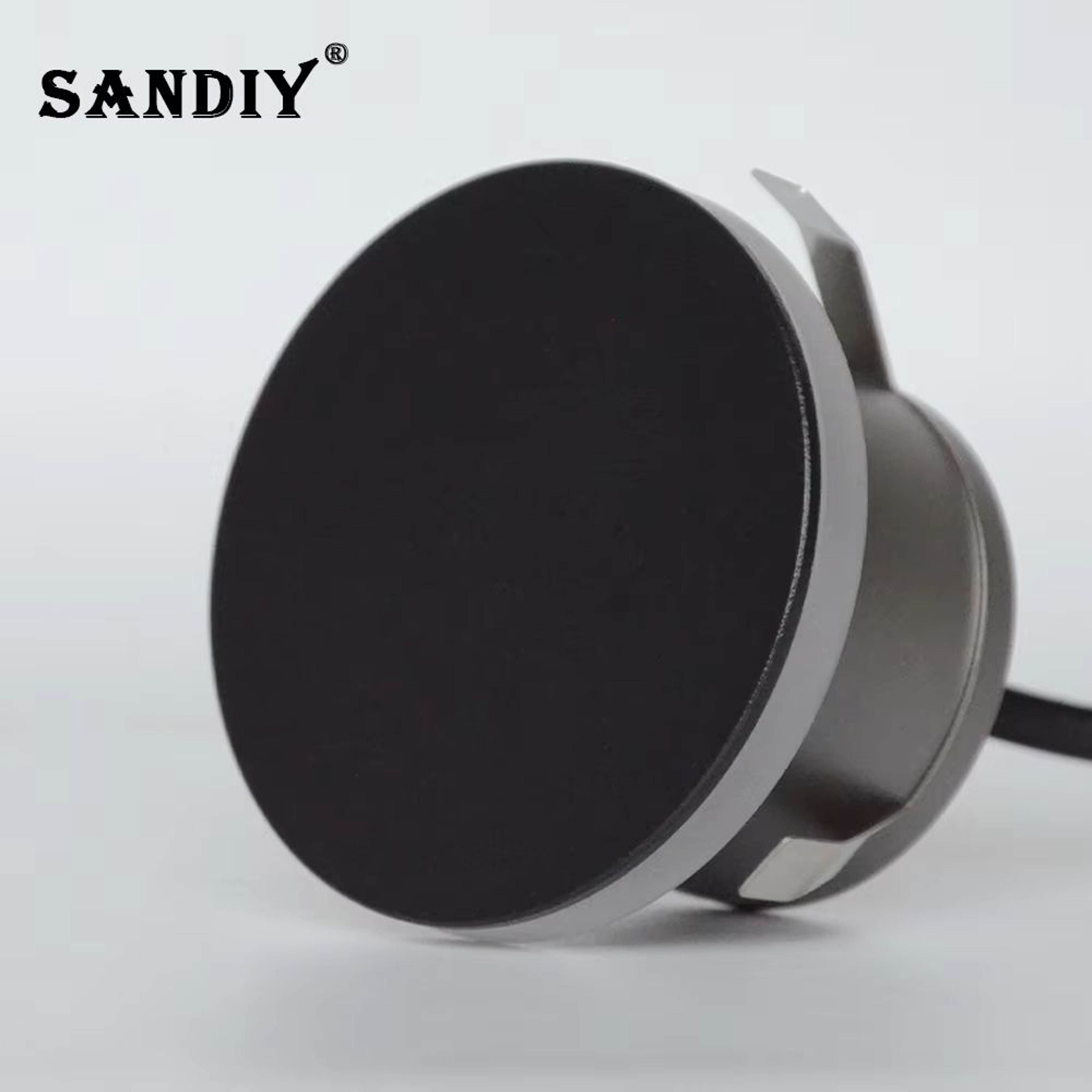 SANDIY LED Step Light Recessed Wall Lamp  Round Stair Lighting Waterproof Indoor And Outdoor Lumina 4