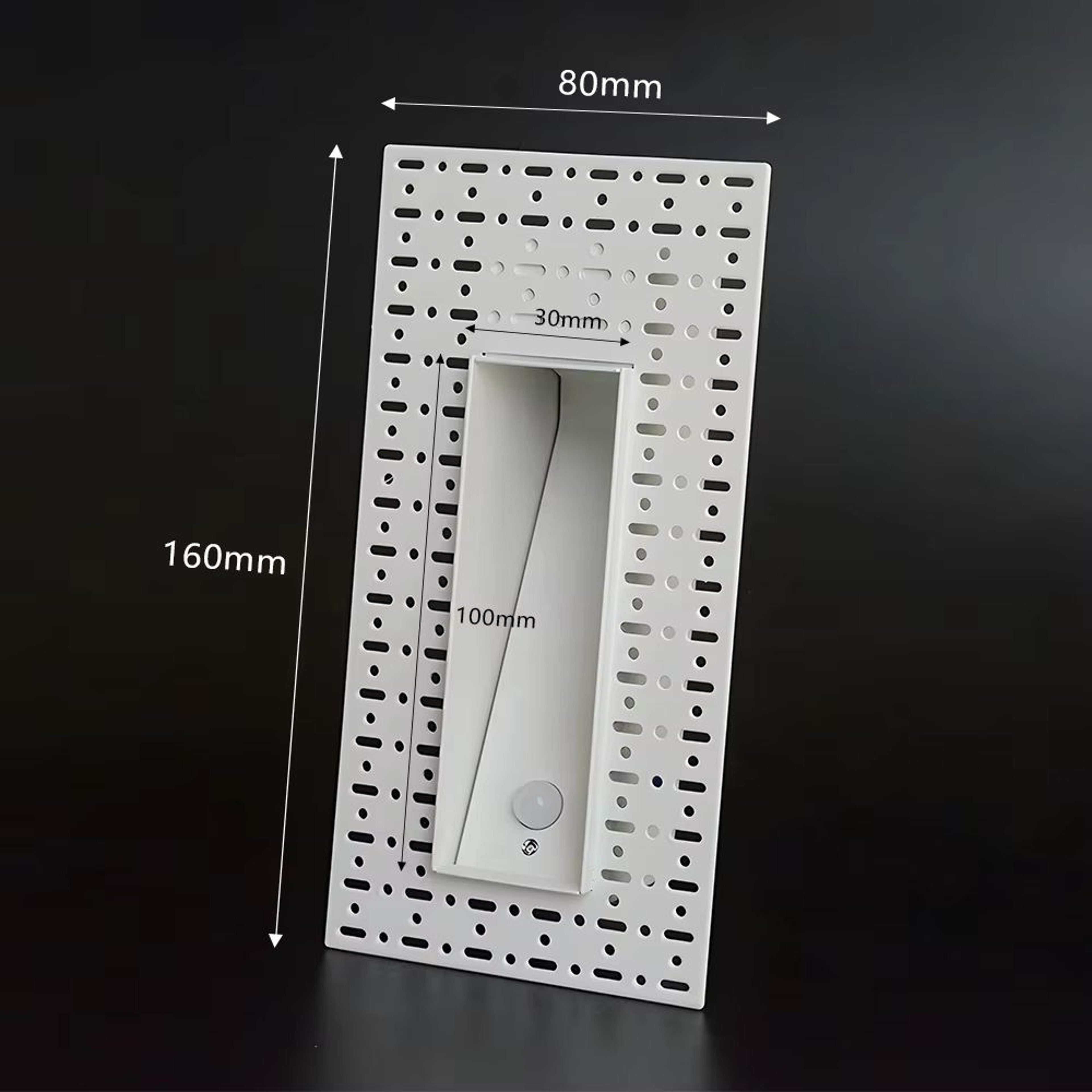 SANDIY Motion Sensor Wall Sconce Lamp Recessed Step Lights  Frameless Stair Lighting For Home Decor 9