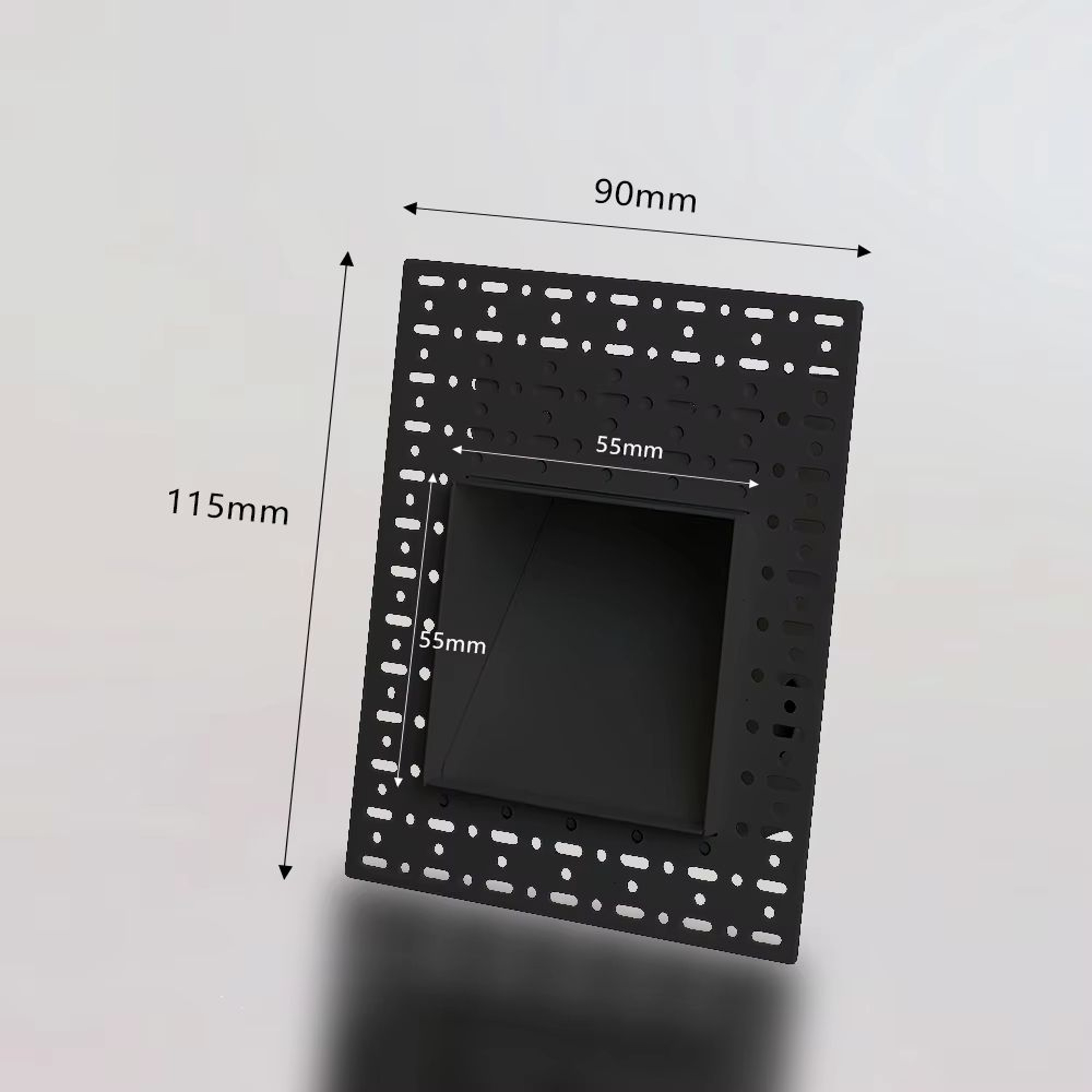SANDIY Motion Sensor Wall Sconce Lamp Recessed Step Lights  Frameless Stair Lighting For Home Decor 11